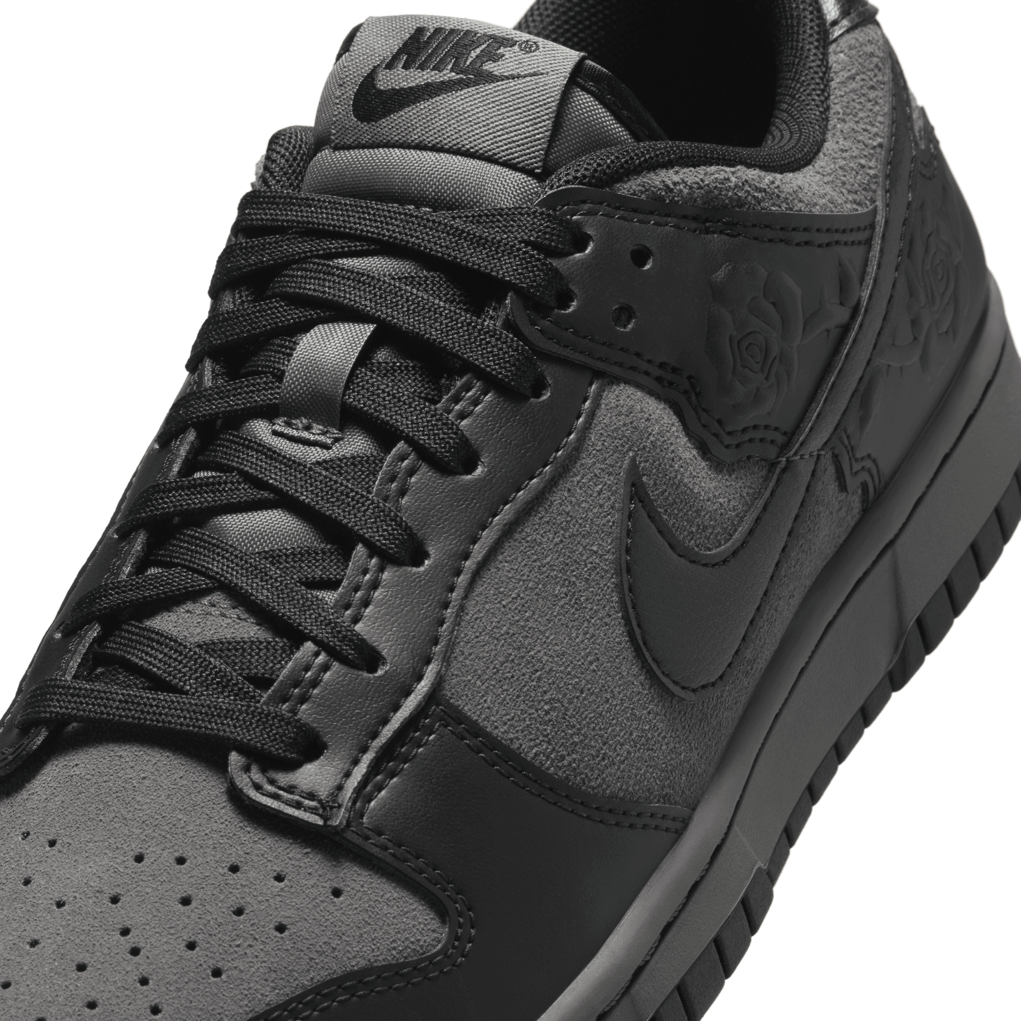 Women's Nike Dunk Low "Black Roses"