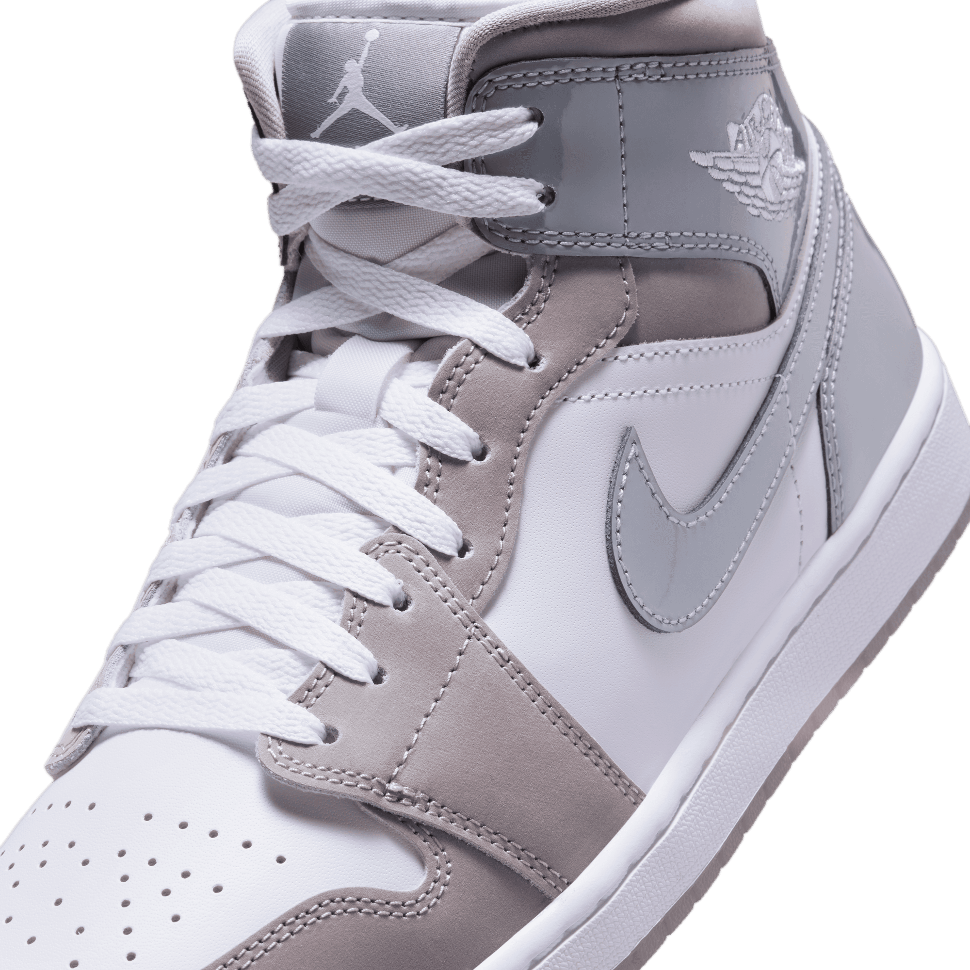 Men's Air Jordan 1 Mid SE "White Cool Grey"