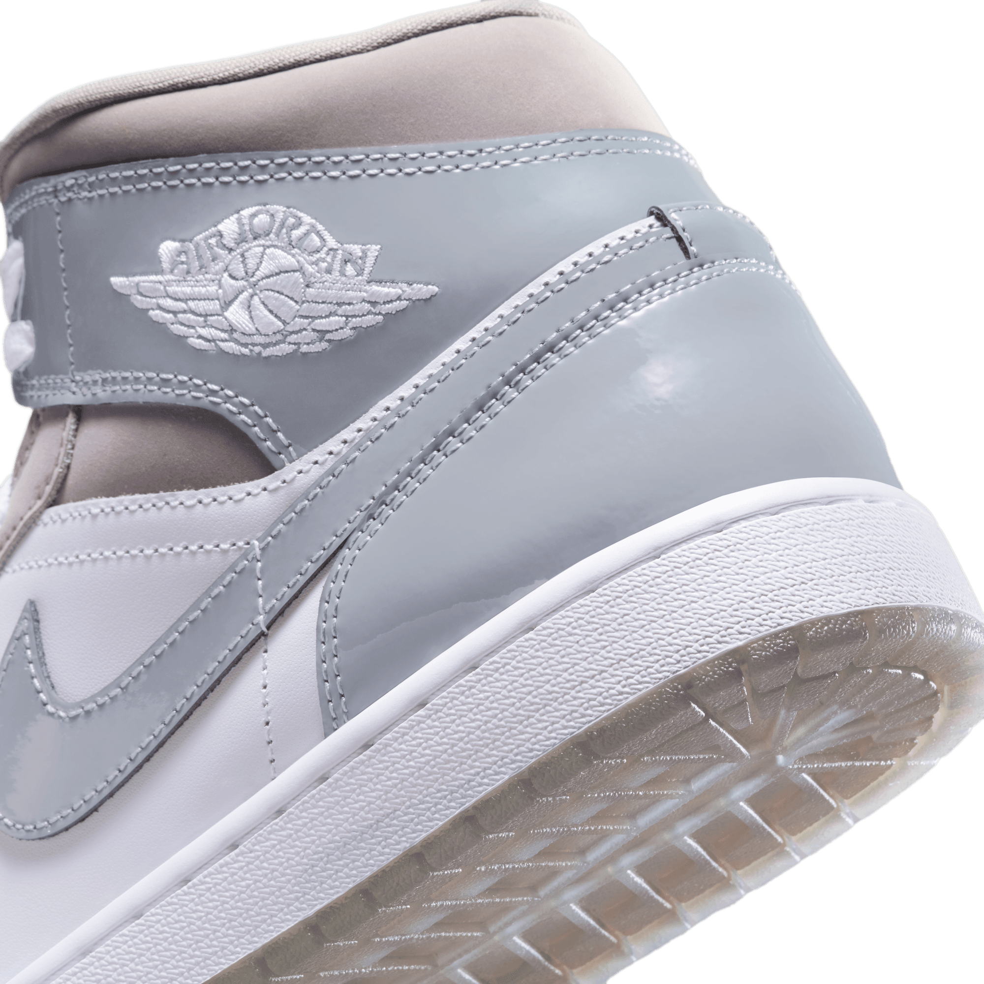 Men's Air Jordan 1 Mid SE "White Cool Grey"