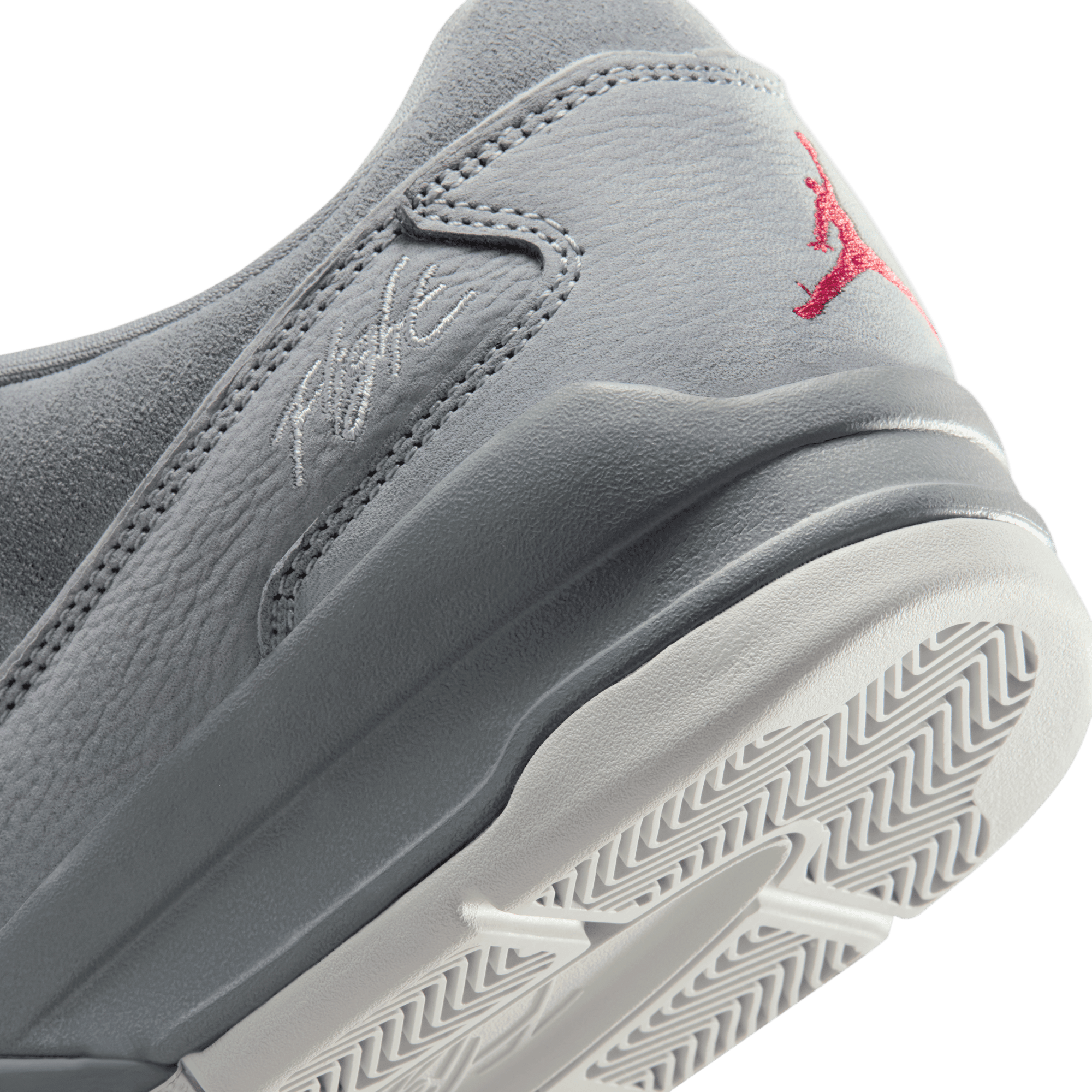 Men's Jordan Flight Court "Cool Grey Varsity Red"