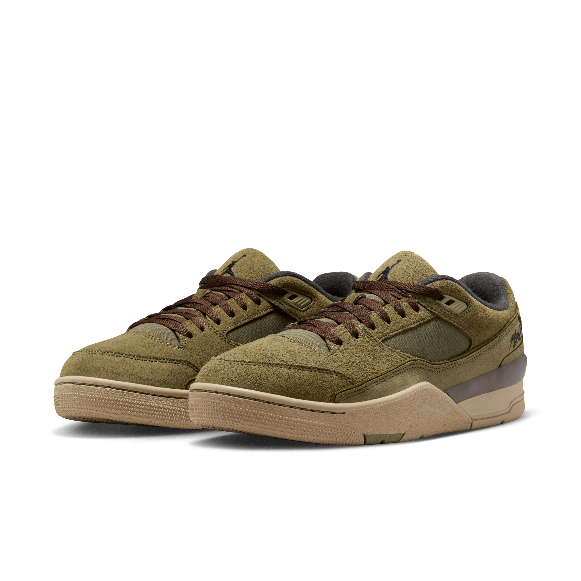 Men's Jordan Flight Court "Medium Olive Khaki"