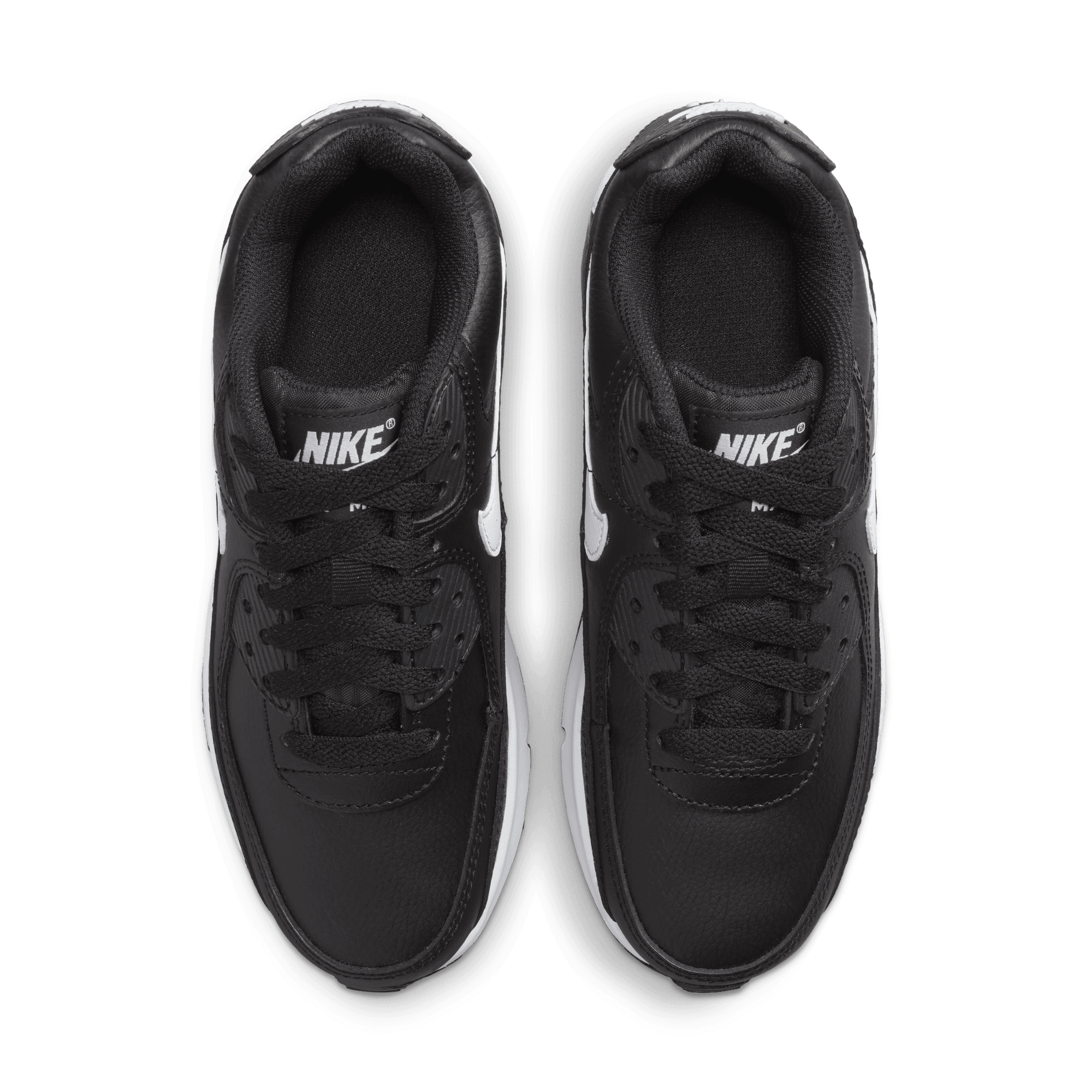 Big Kids' Nike Air Max 90 "Black White"