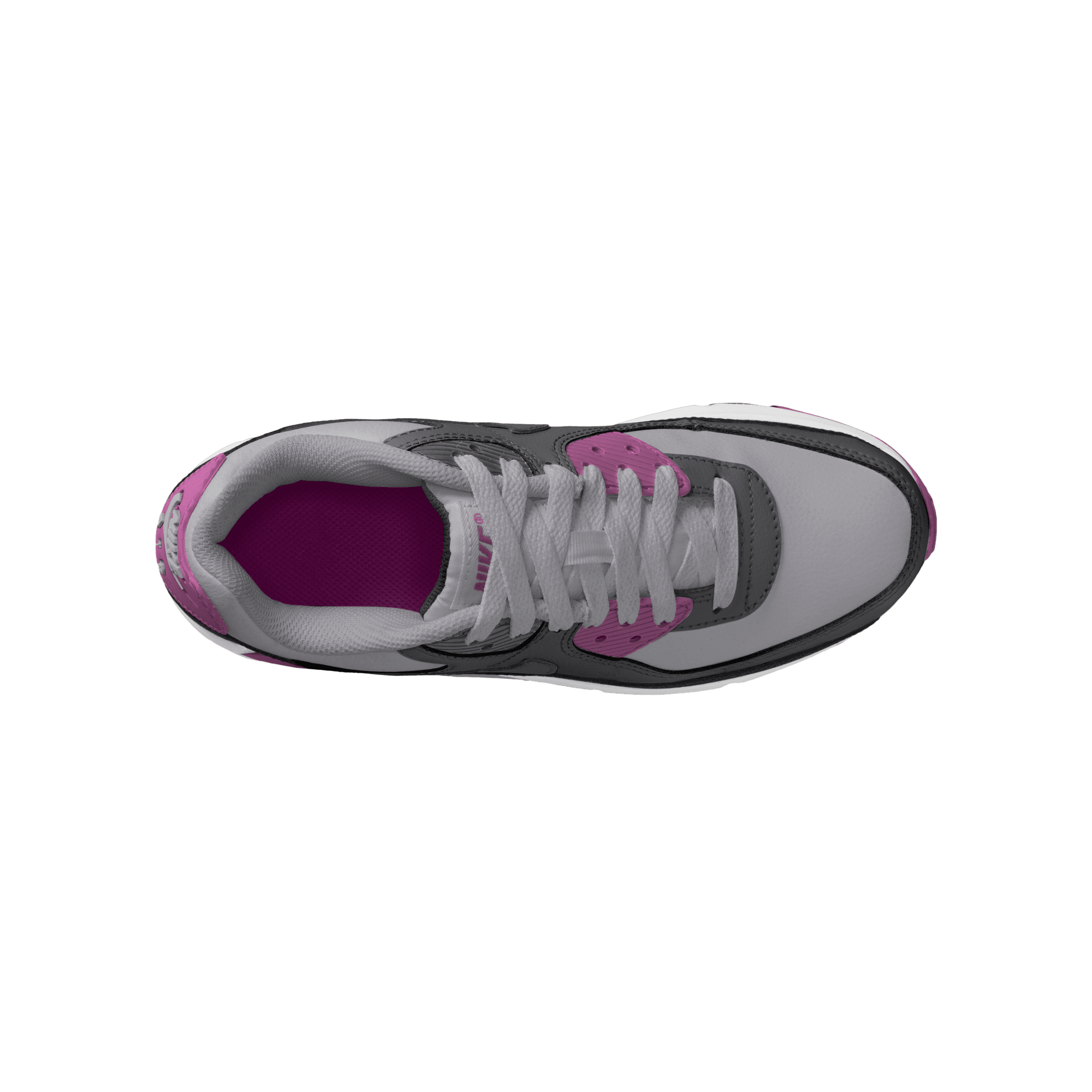 Big Kids' Nike Air Max 90 "Cement Grey Dark Raisin"