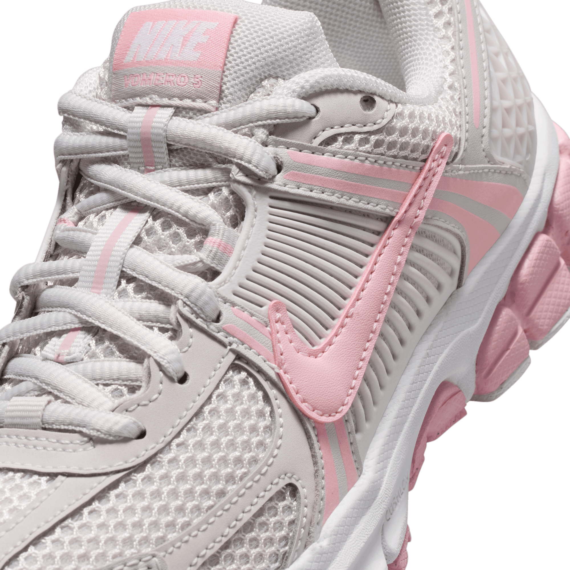Big Kids' Nike Vomero 5 "Vast Grey Medium Soft Pink"
