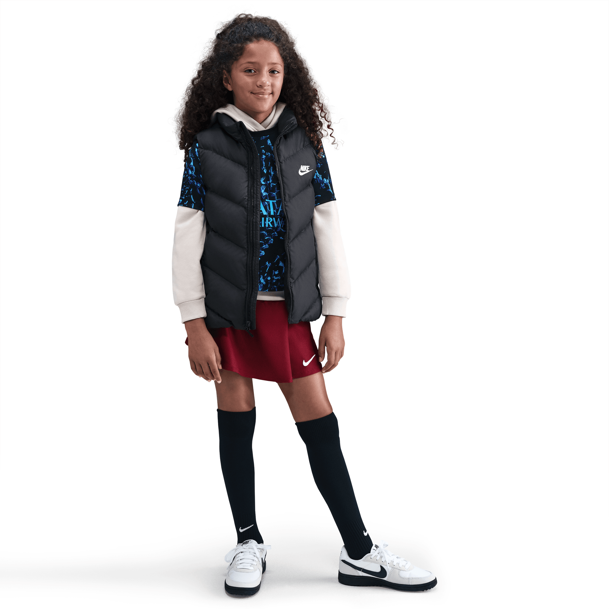Big Kids' Nike Sportswear Loose-Fit Puffer Vest (Unisex)