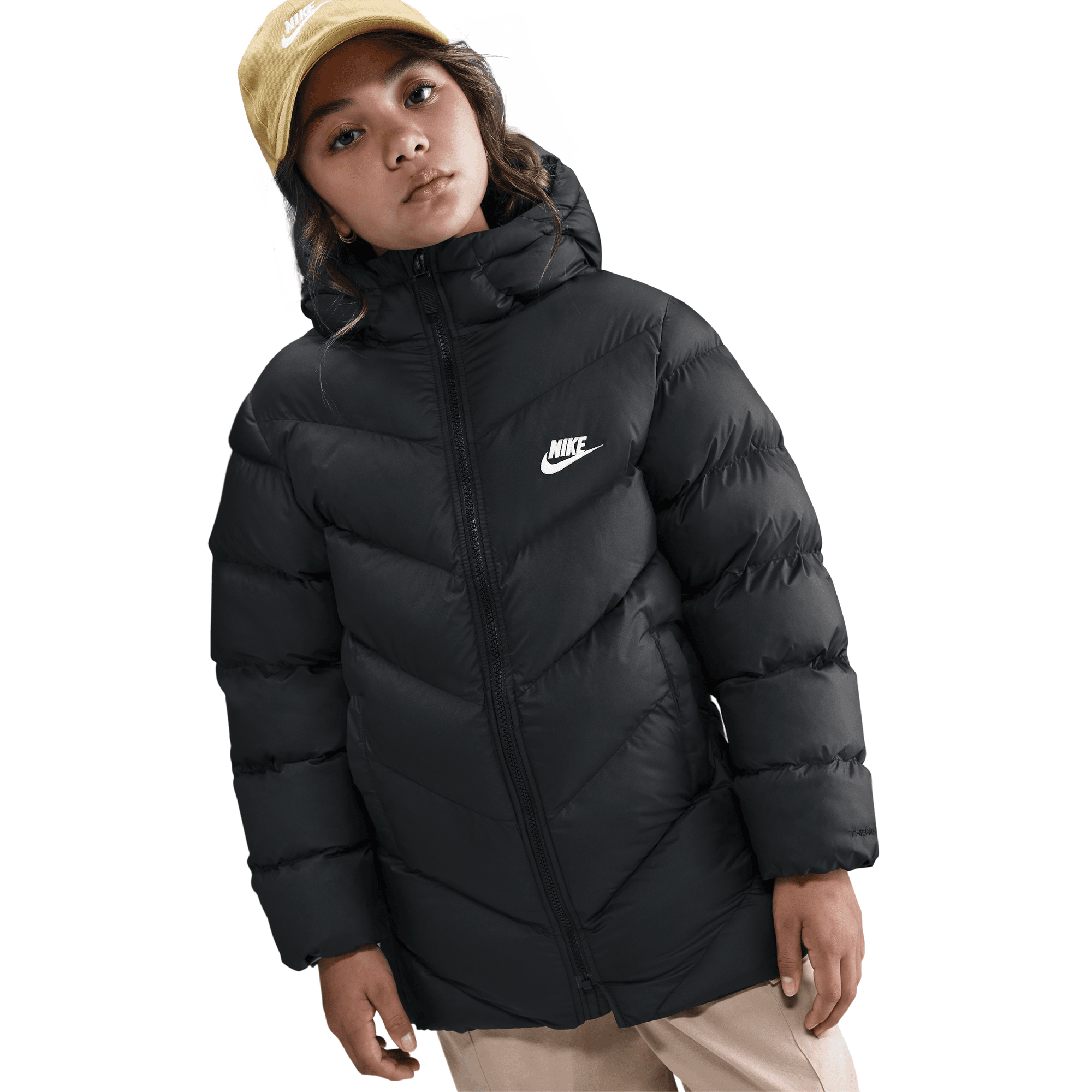 Big Kids' Nike All Day Play Therma-FIT Loose-Fit Puffer Jacket "Unisex"