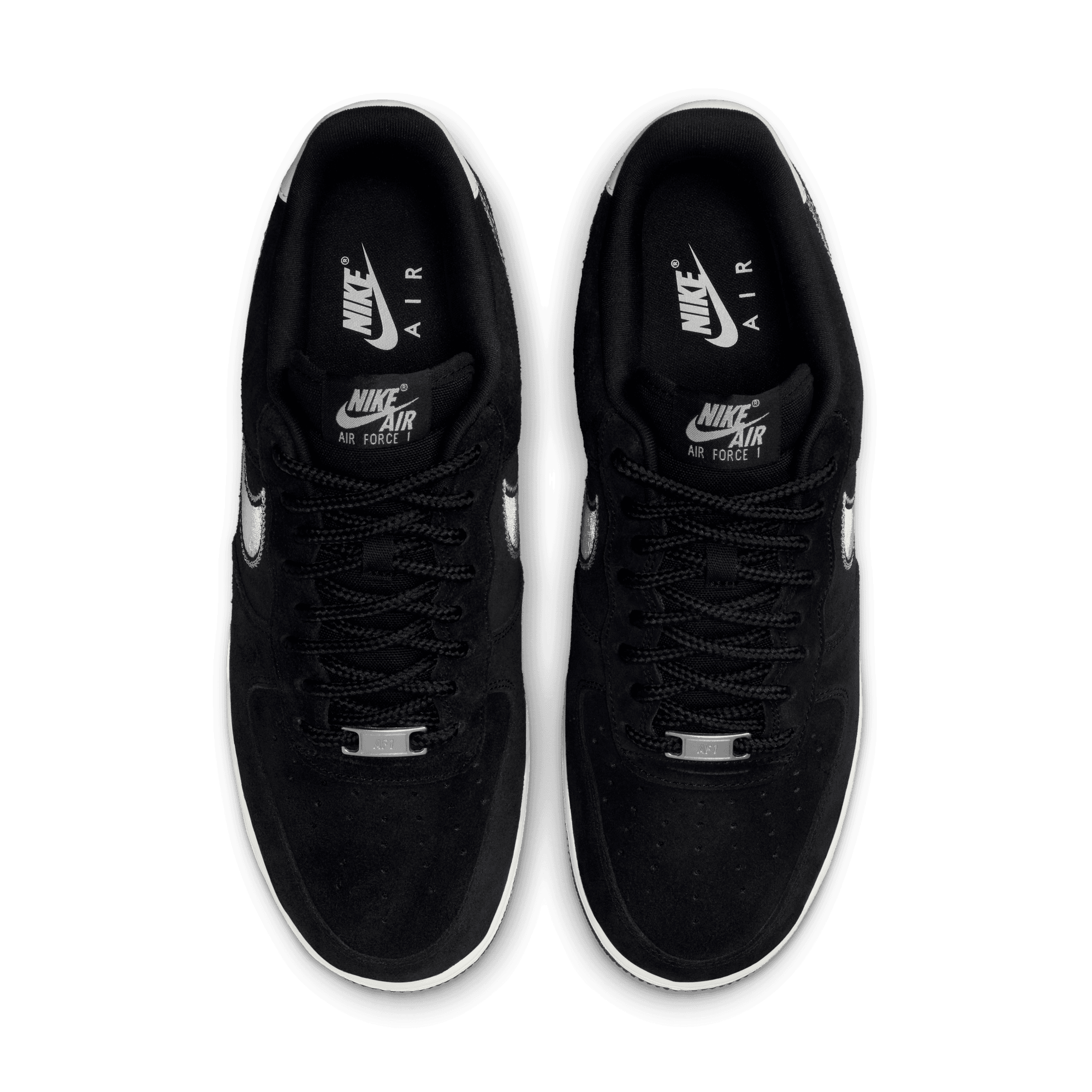 Men's Nike Air Force 1 '07 LV8 "Black Sail Embroidered"