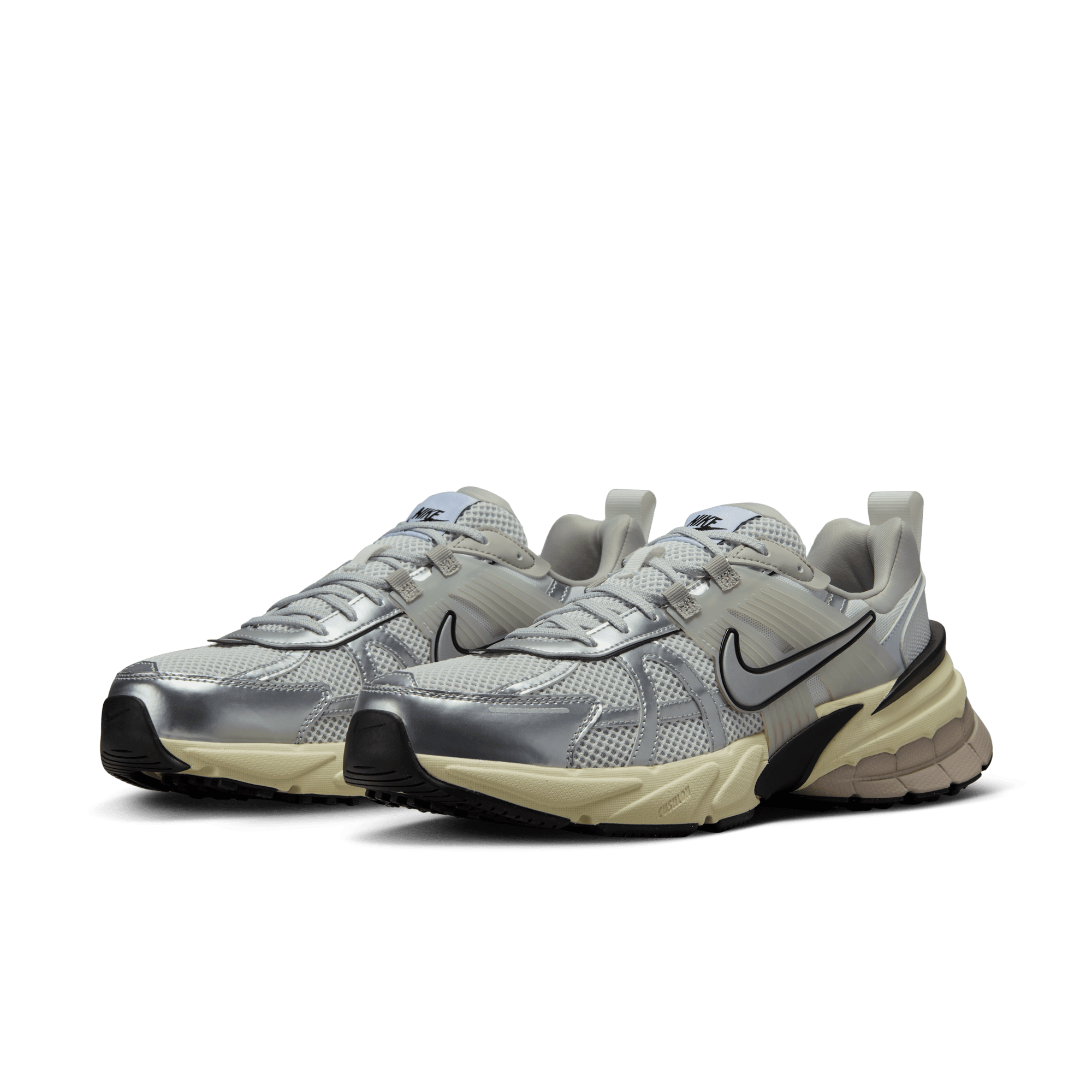 Men's Nike V2K Run "Summit White Metallic Silver"