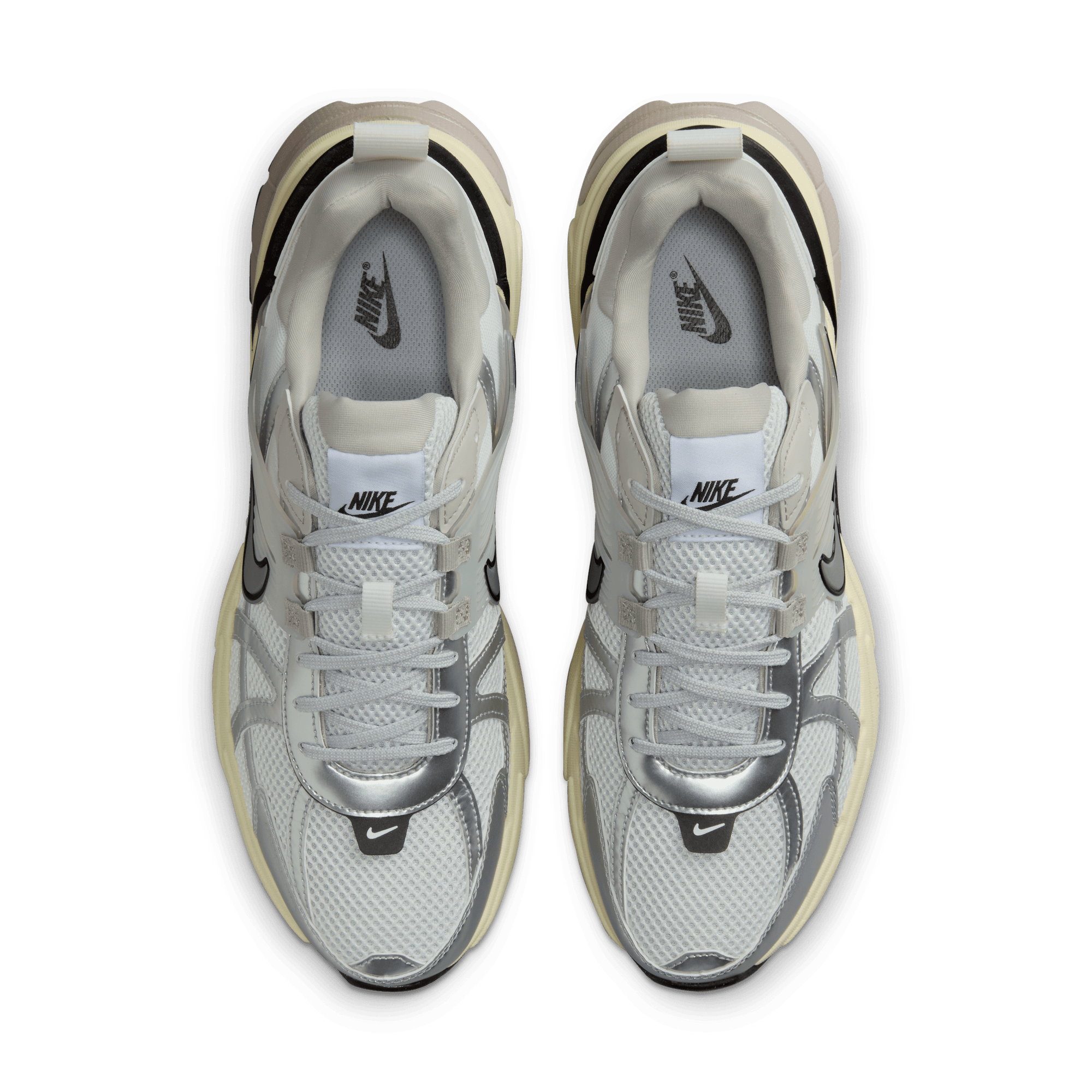 Men's Nike V2K Run "Summit White Metallic Silver"