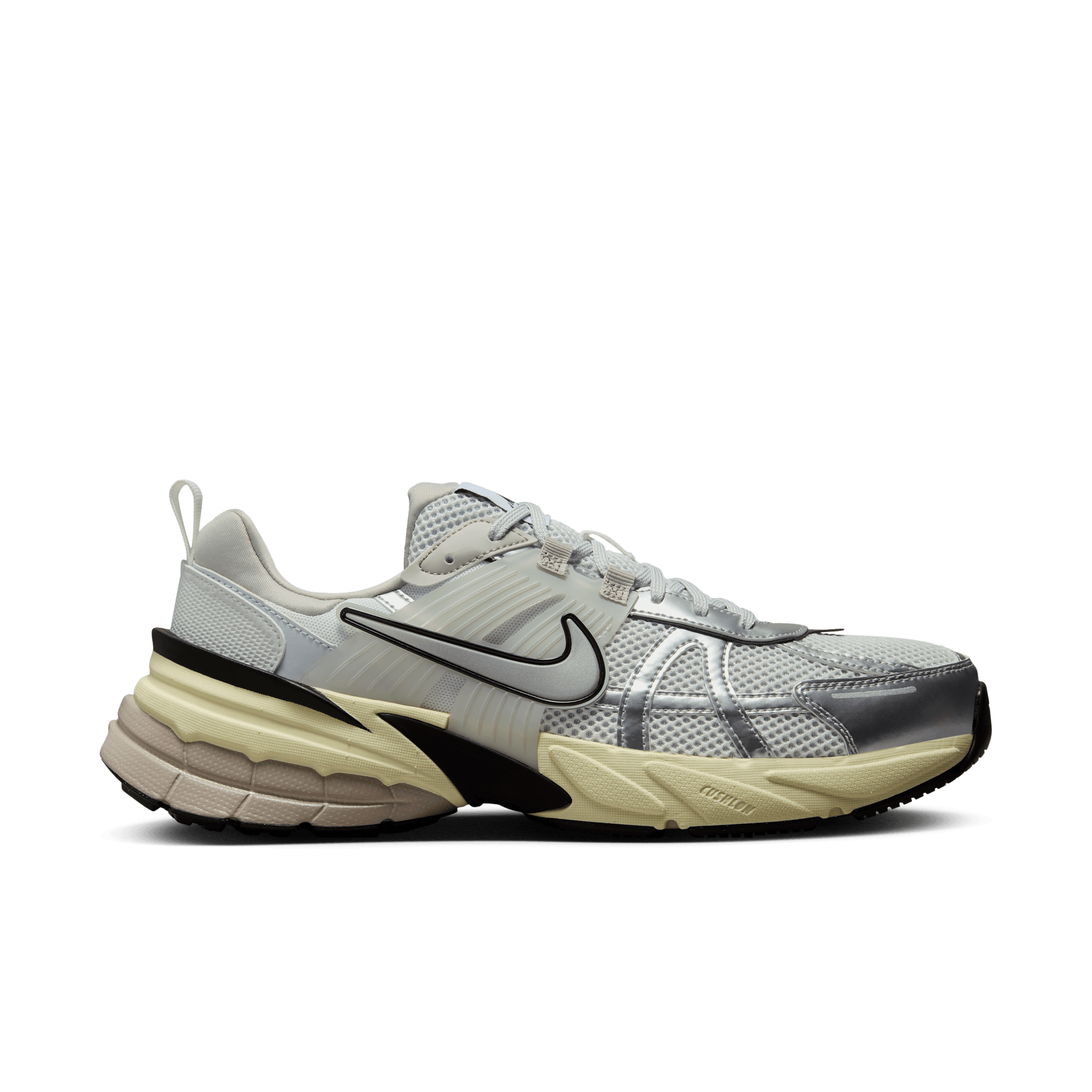 Men's Nike V2K Run "Summit White Metallic Silver"