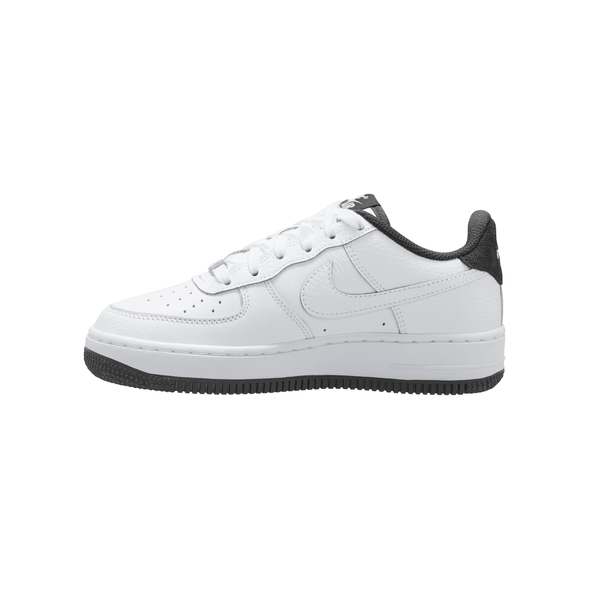 Big Kids' Nike Air Force 1 LV8 1 "White Black"