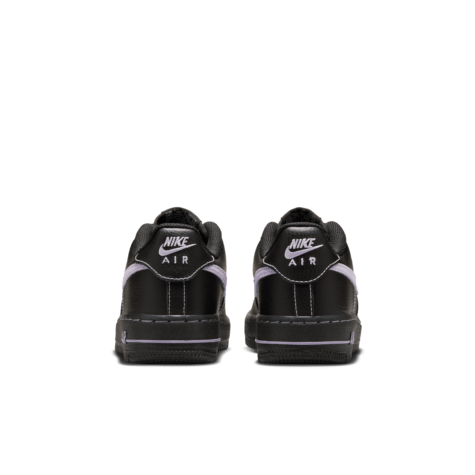 Big Kids' Nike Air Force 1 LV8 4 "Black & Hydrangeas"