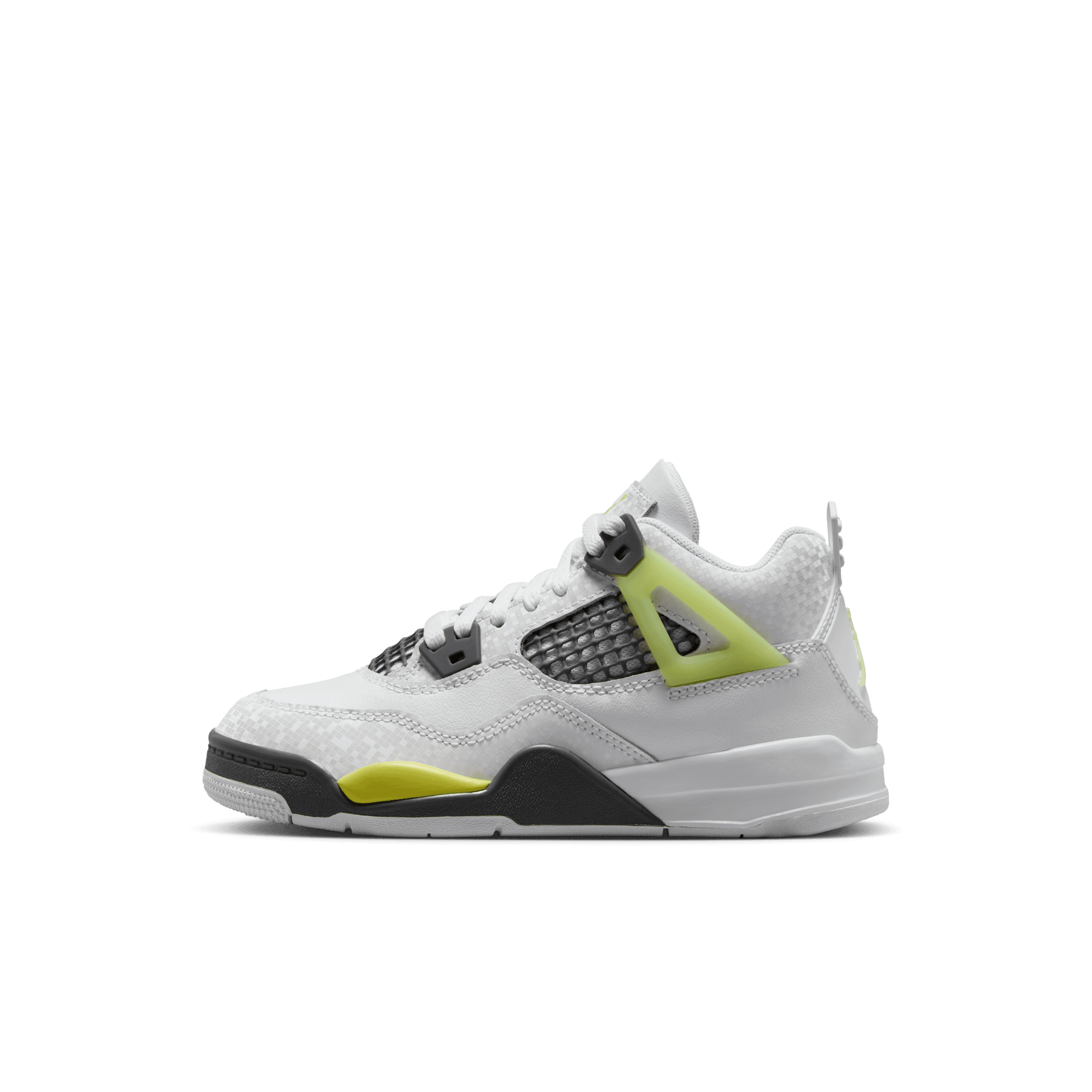 Little Kids' Jordan 4 Retro "Light Lemon Twist"