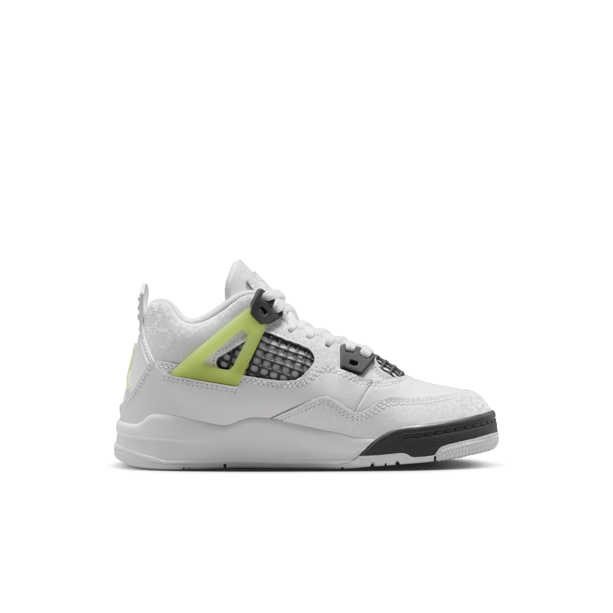 Little Kids' Jordan 4 Retro "Light Lemon Twist"