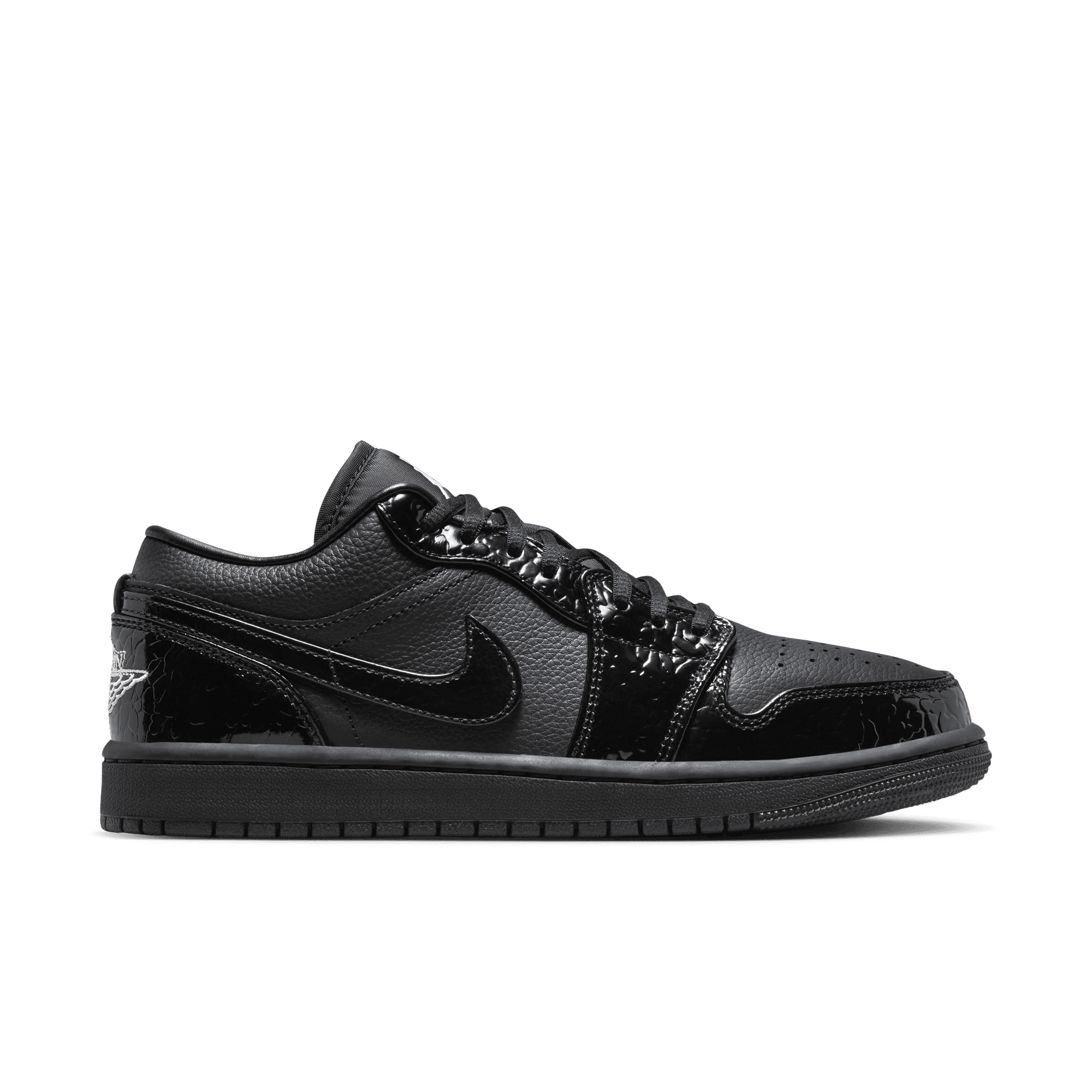 Women's Air Jordan 1 Low SE "Black Croc"