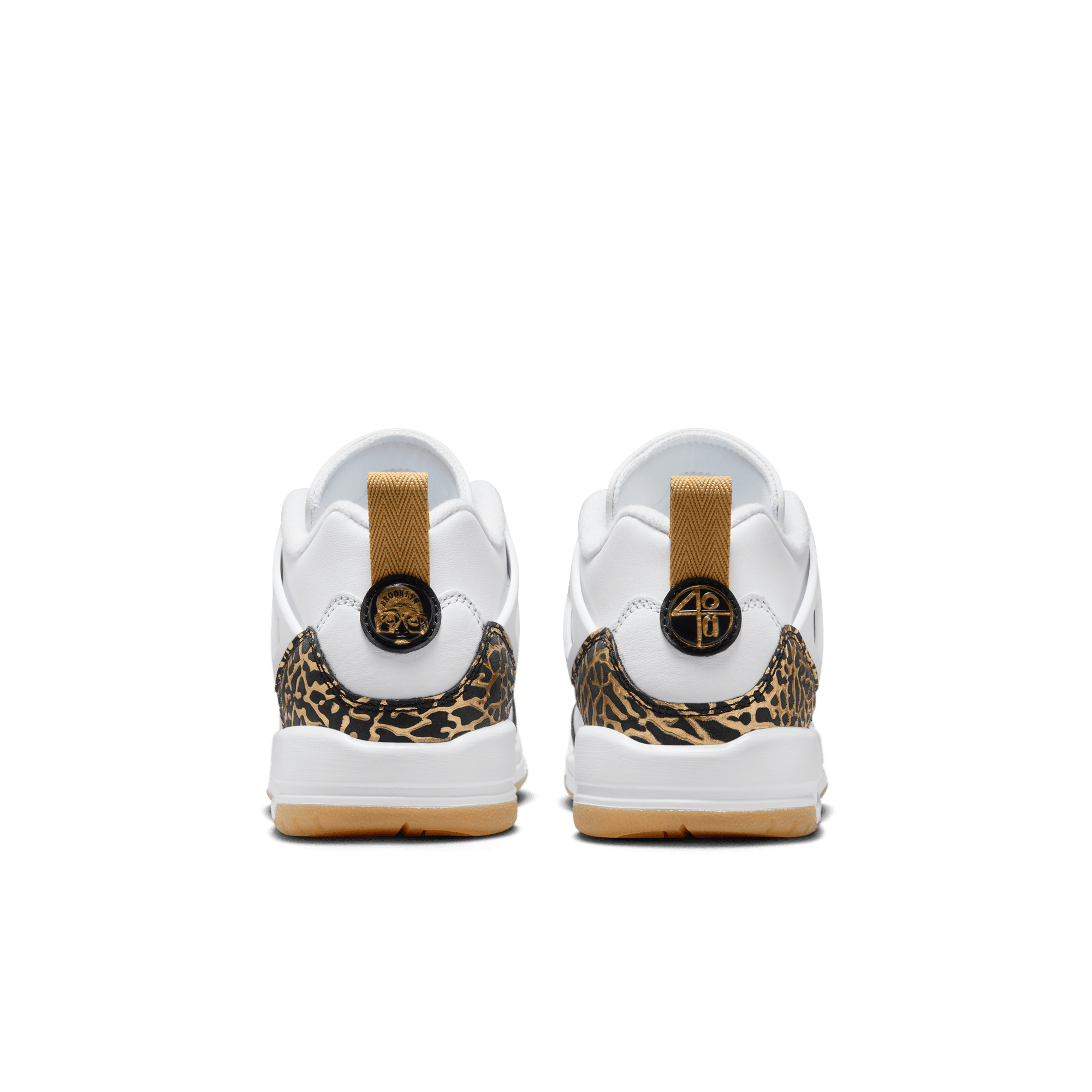 Big Kids' Jordan Spizike Low "Metallic Gold"