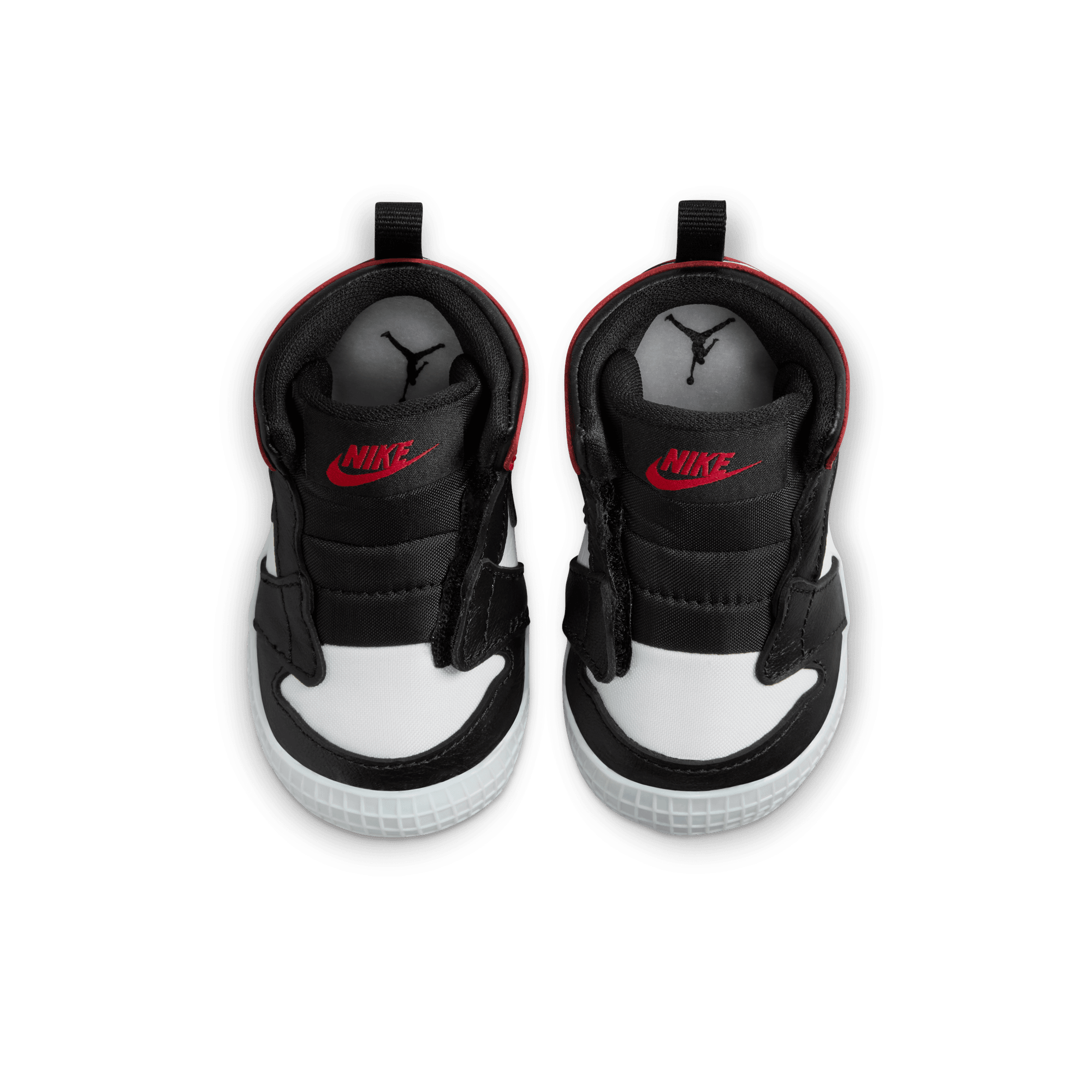 Jordan 1 Baby Crib Bootie "Black Toe Reimagined"