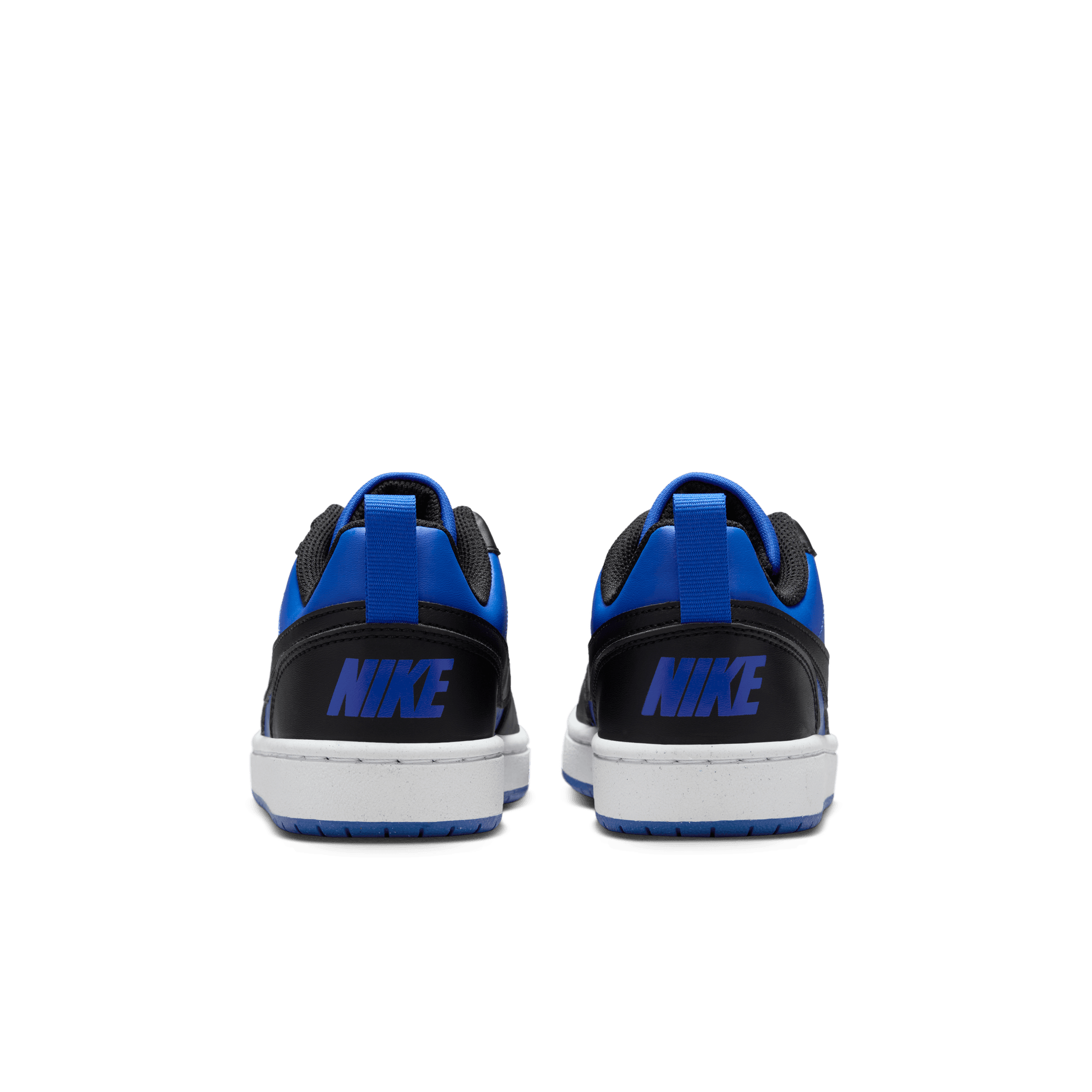 Big Kids' Nike Court Borough Low Recraft "Game Royal Black"