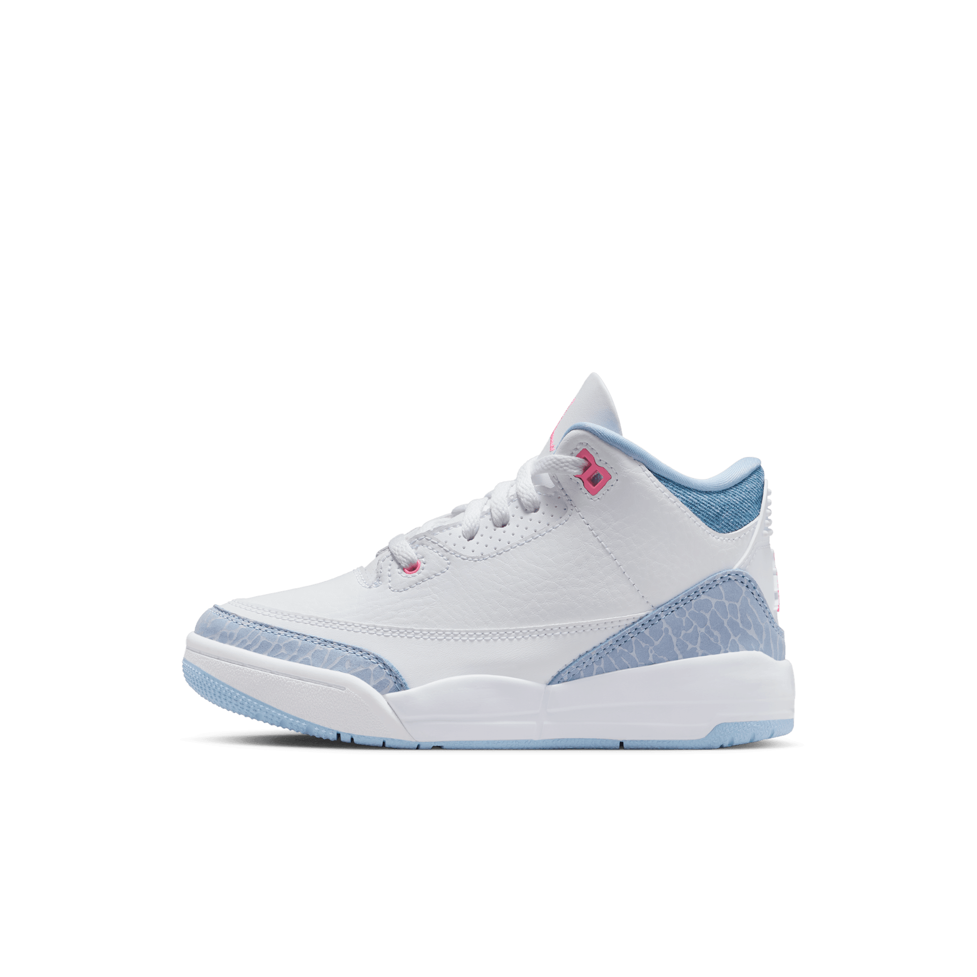 Little Kids' Jordan 3 Retro Shoes (PS) "White Cobalt Bliss"