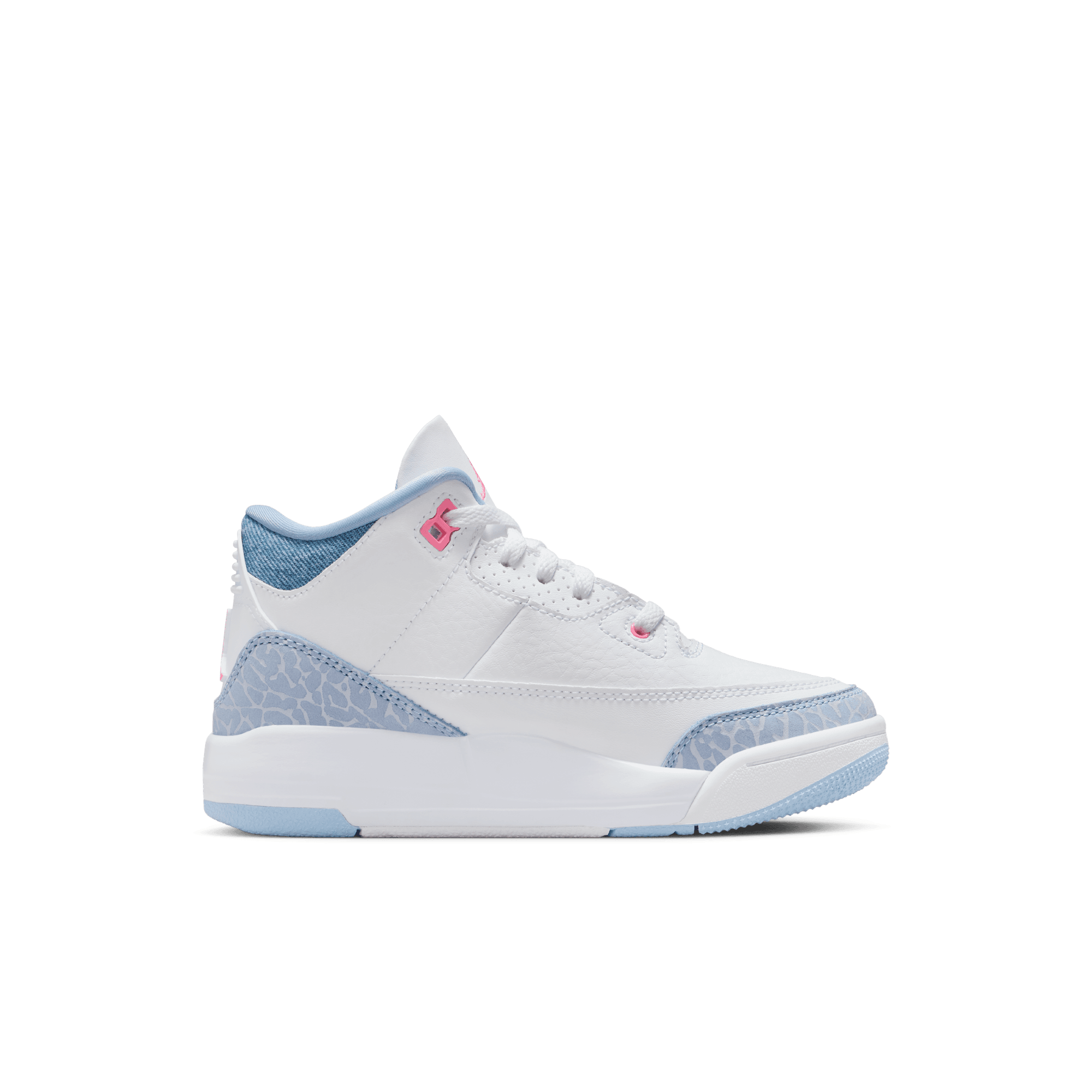 Little Kids' Jordan 3 Retro Shoes (PS) "White Cobalt Bliss"