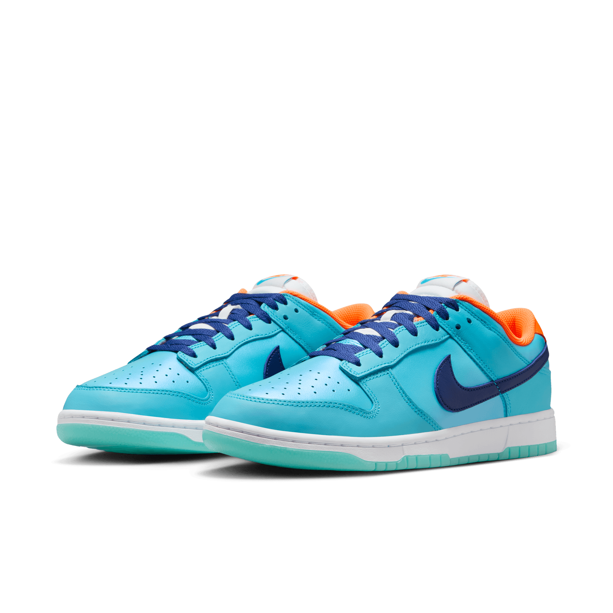 Men's Nike Dunk Low SE "Baltic Blue Total Orange"