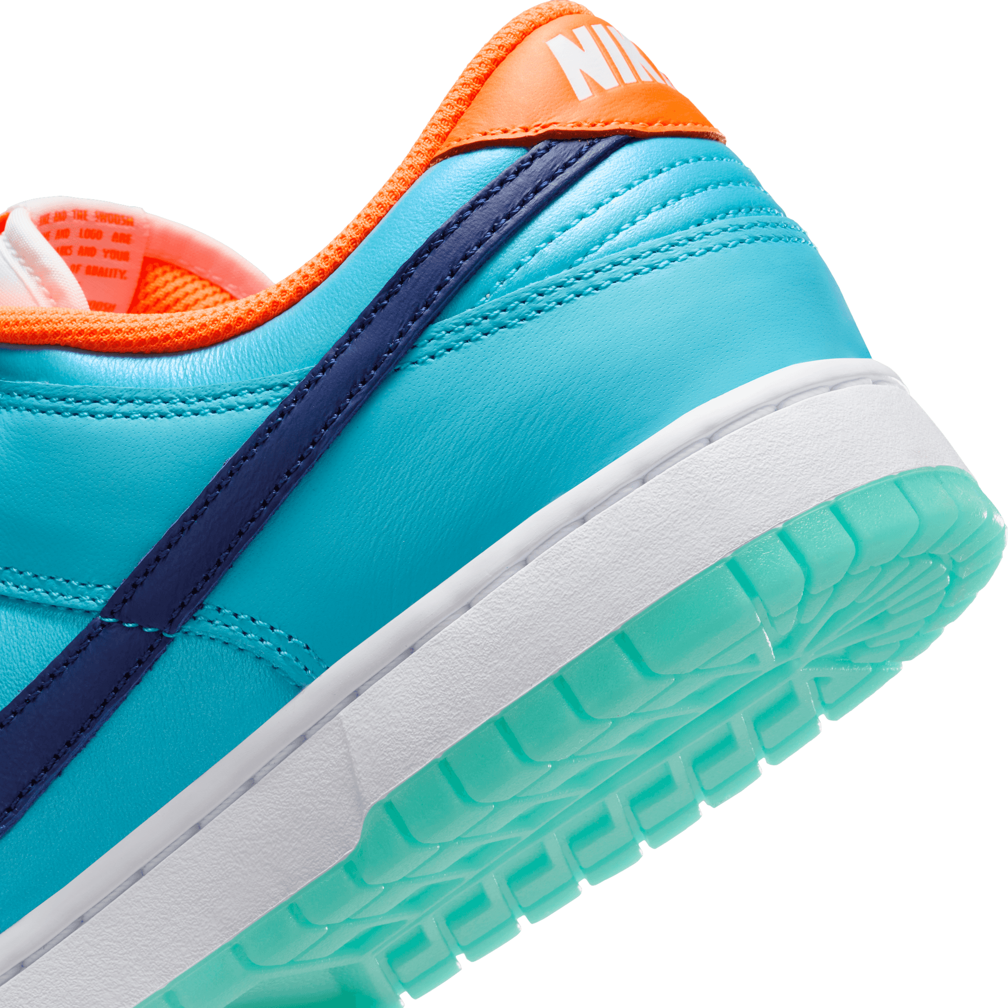 Men's Nike Dunk Low SE "Baltic Blue Total Orange"