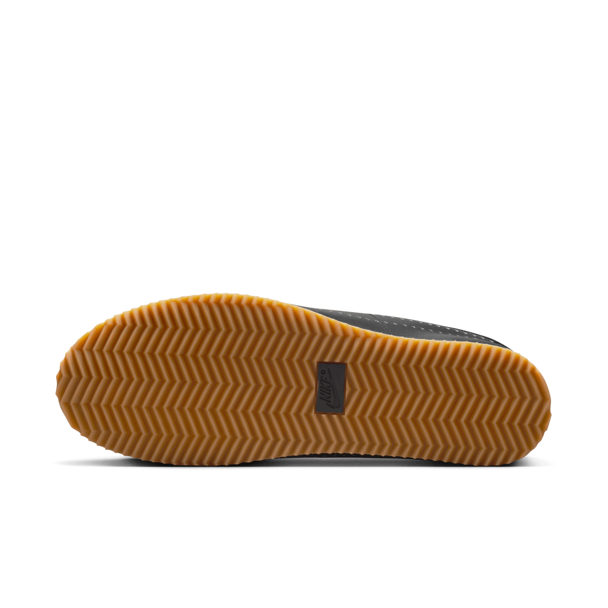 Women's Nike Cortez Leather "Black Gum Light Brown"