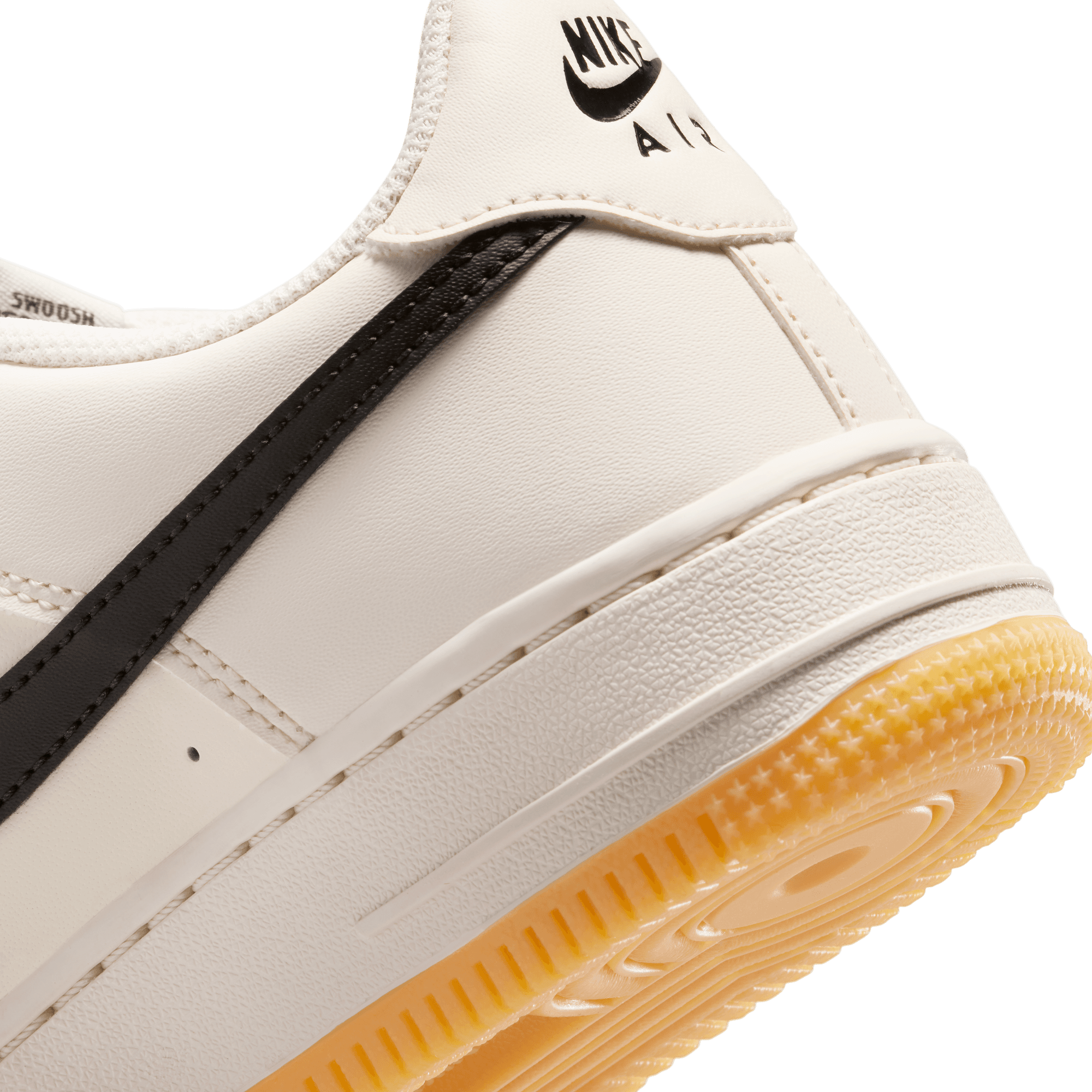 Big Kids' Nike Air Force 1 LV8 "Soft Pearl Black Gum"