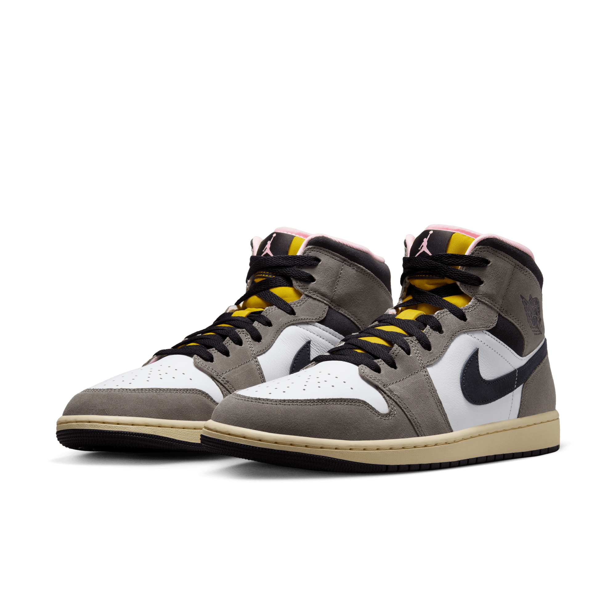 Men's Air Jordan 1 Mid SE "White Cave Stone"