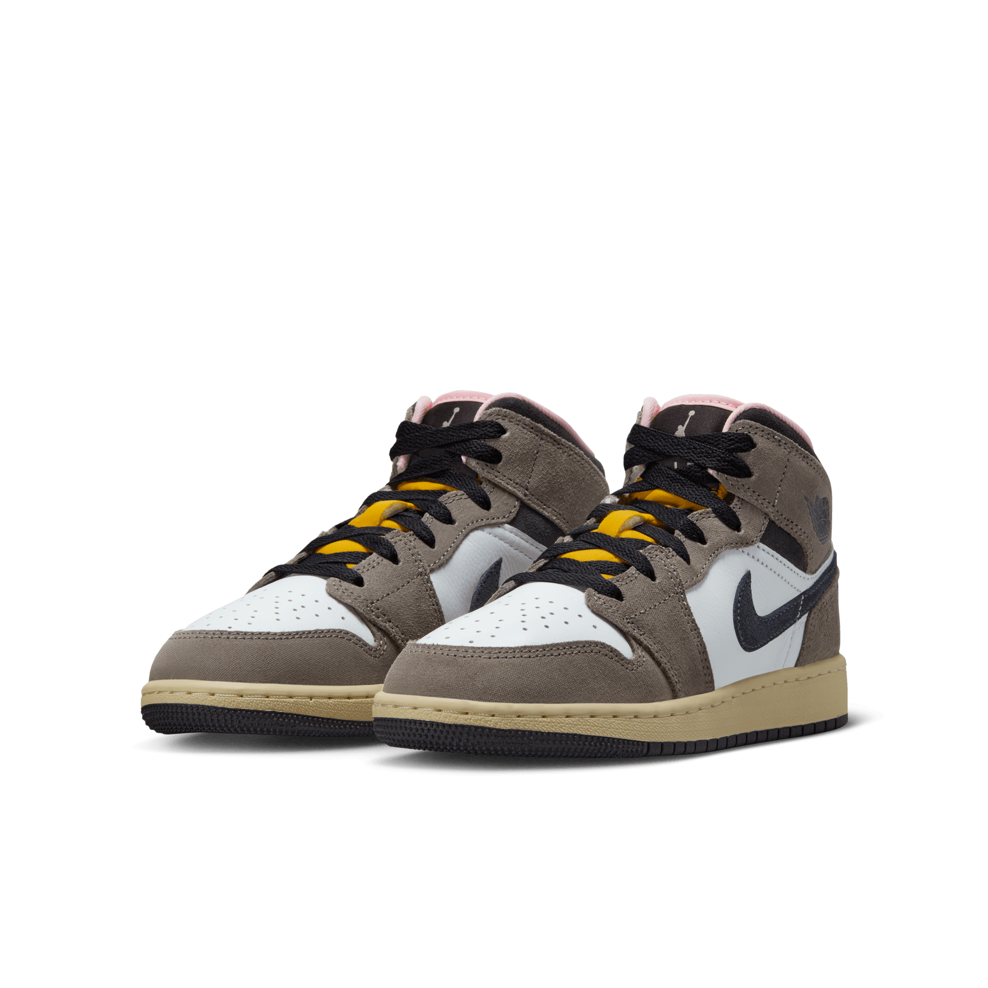 Big Kids' Air Jordan 1 Mid SE "Cave Stone"
