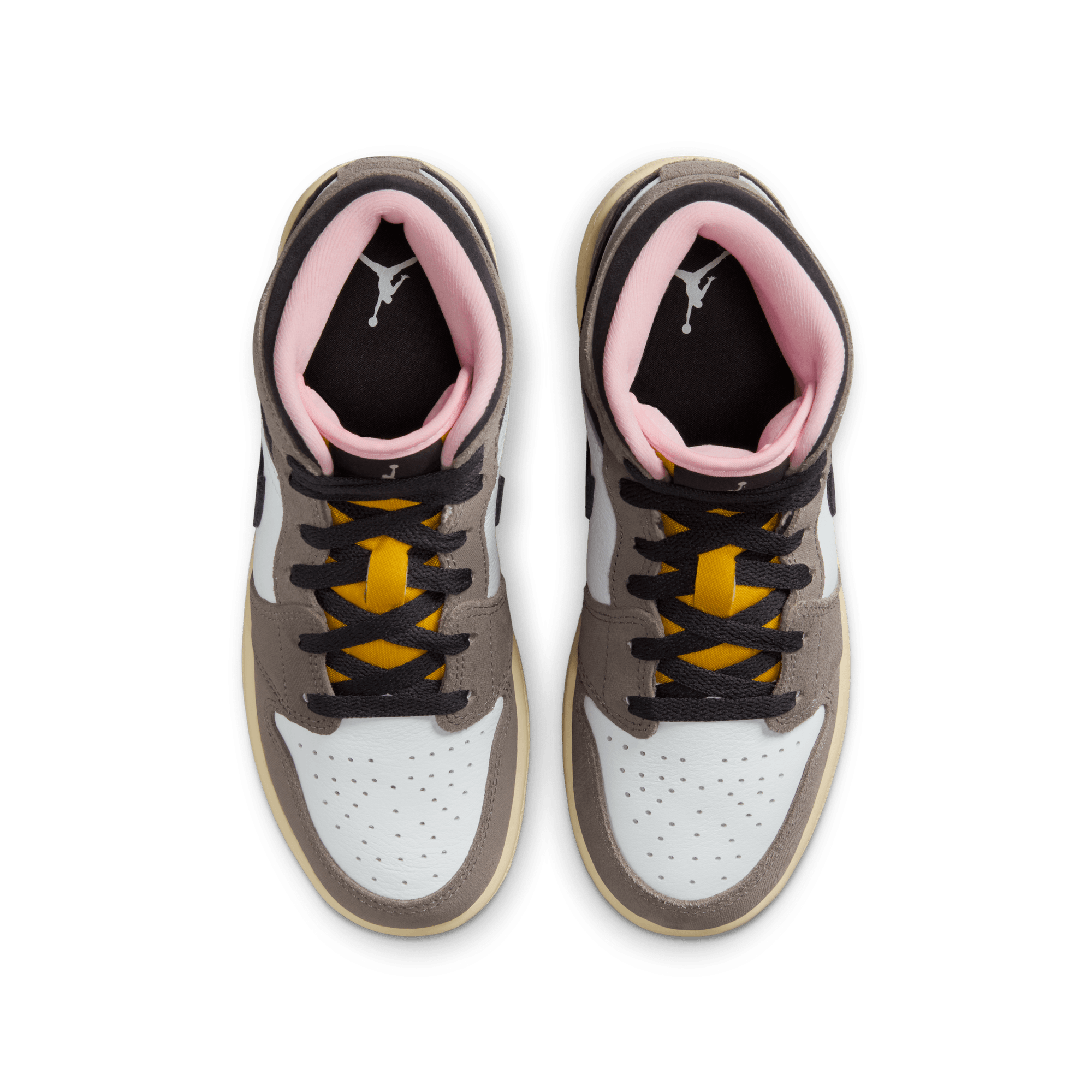 Big Kids' Air Jordan 1 Mid SE "Cave Stone"