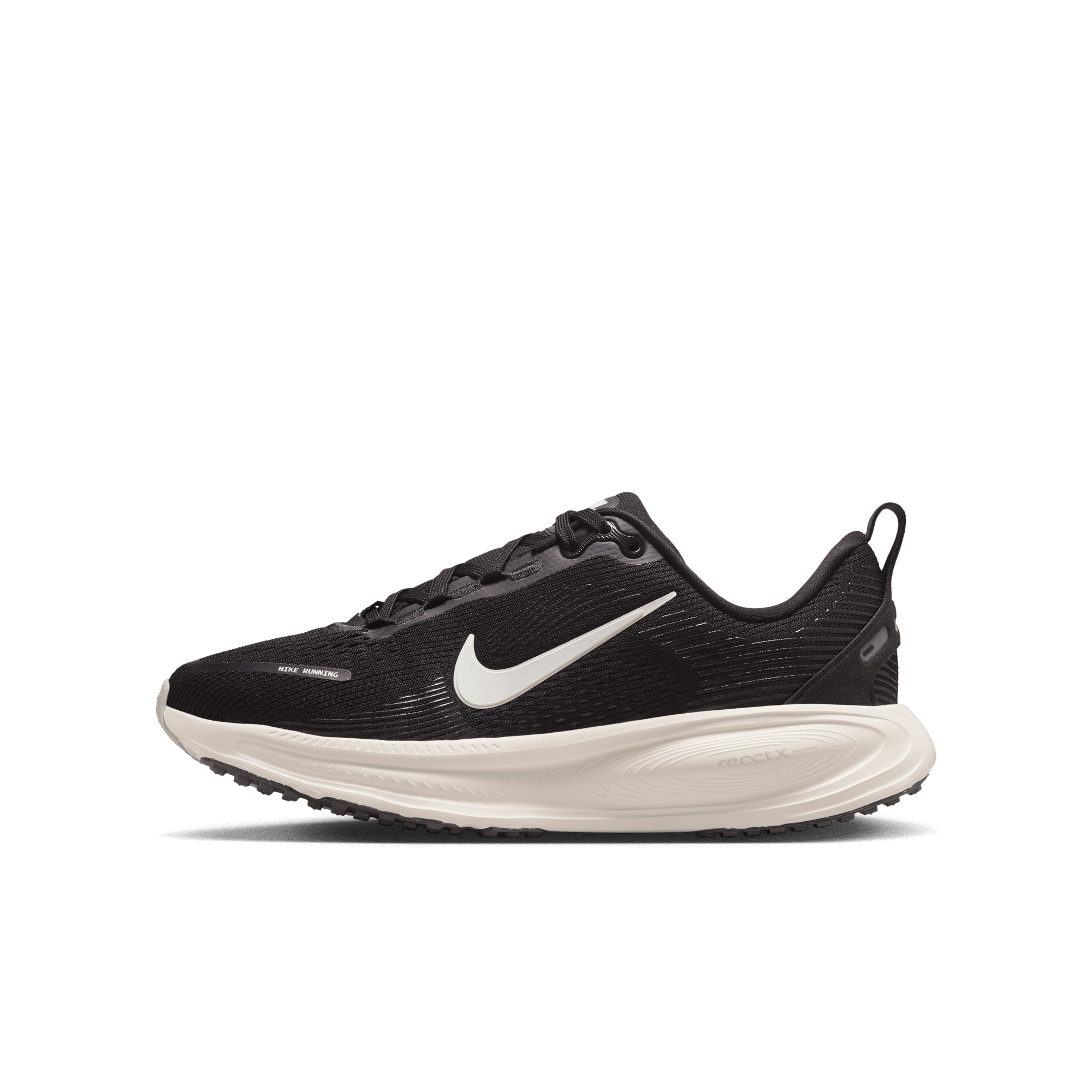 Big Kids' Nike Vomero 18 "Black Coconut Milk Iron Ore Summit White"