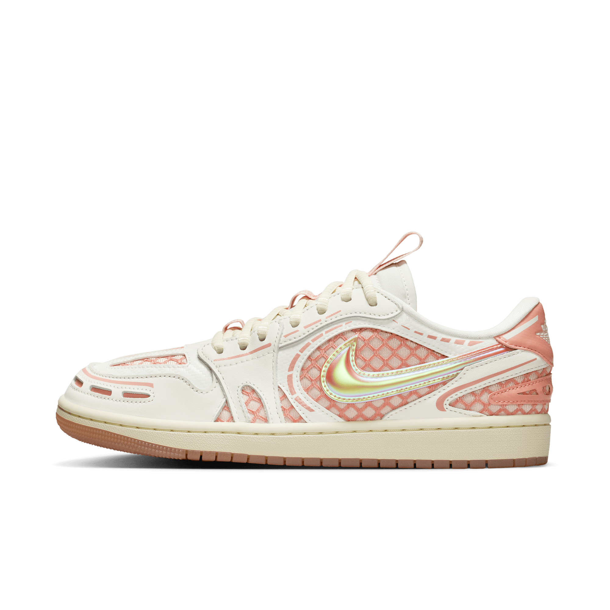 Women's Air Jordan 1 Low Method of Make "Sail Washed Coral"