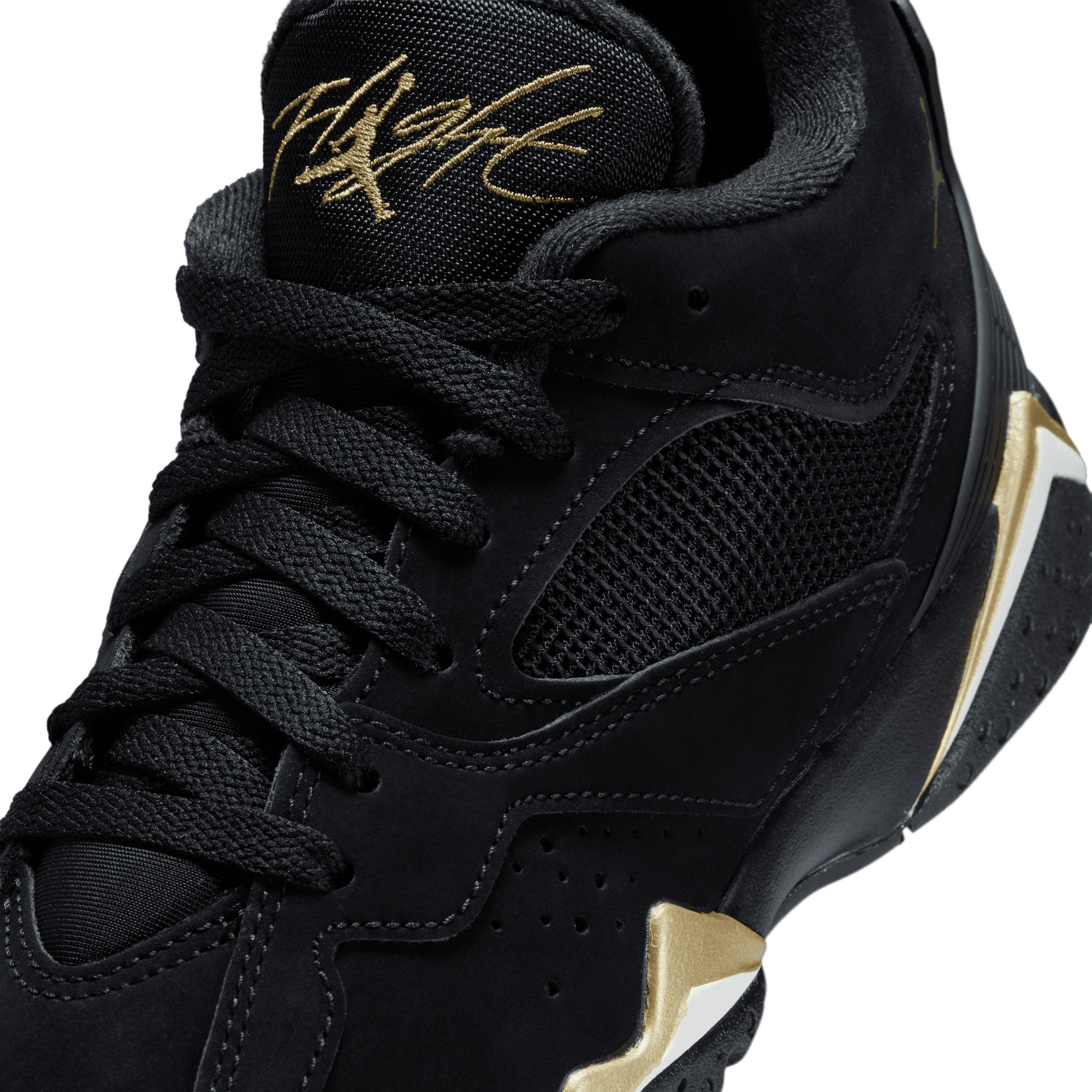 Big Kids' Air Jordan MVP 92 "Black Metallic Gold"