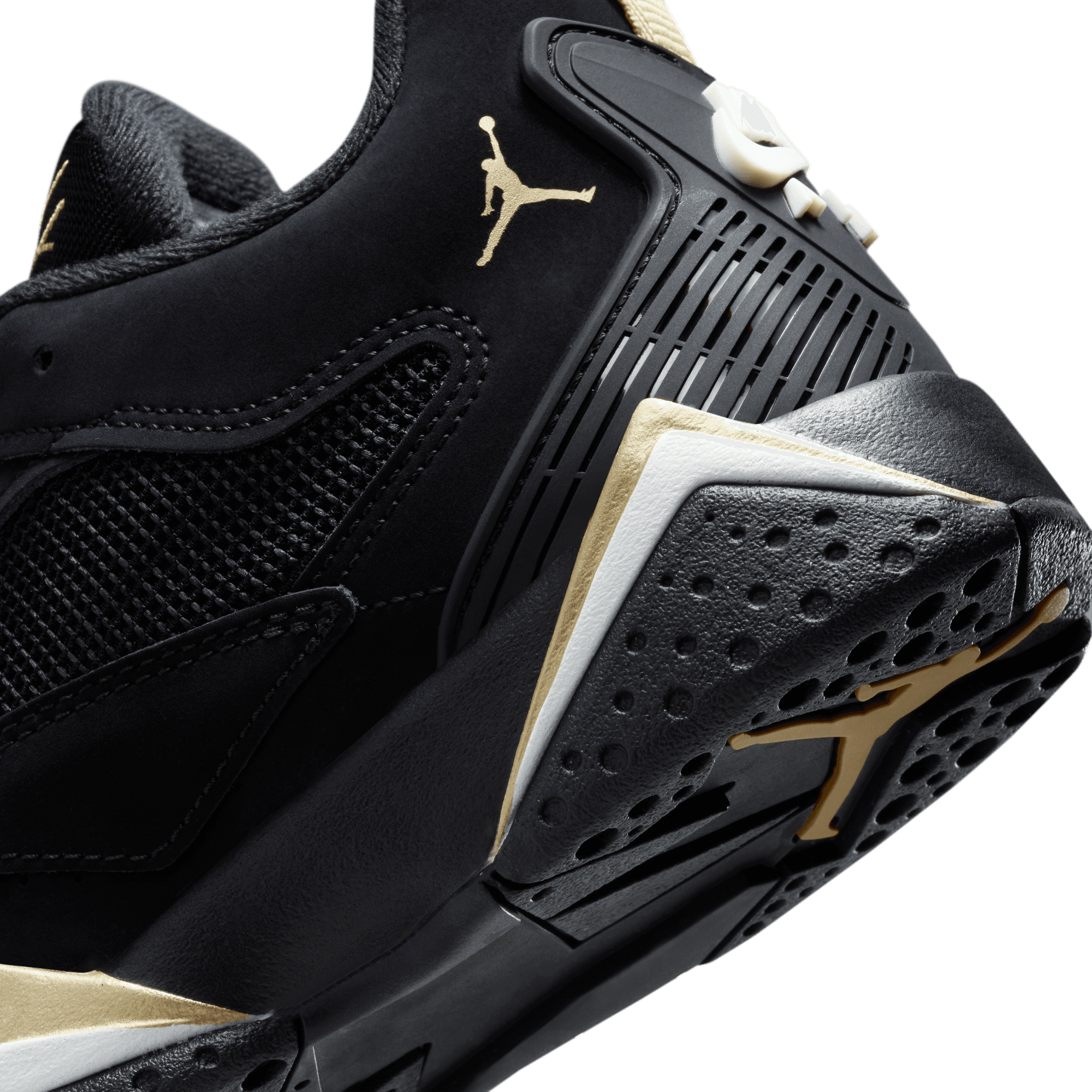 Big Kids' Air Jordan MVP 92 "Black Metallic Gold"