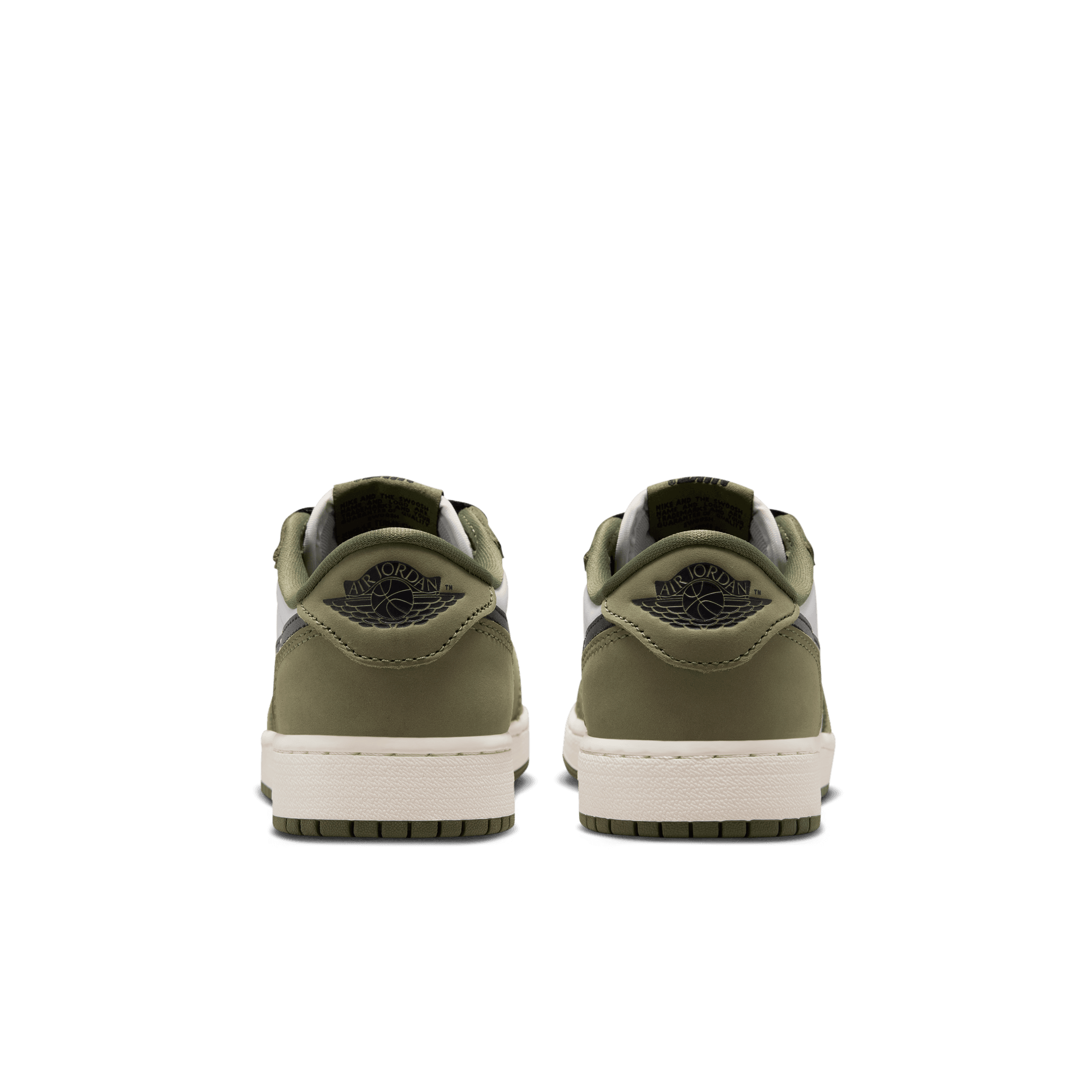 Big Kids' Air Jordan 1 Retro Low OG "Medium Olive"