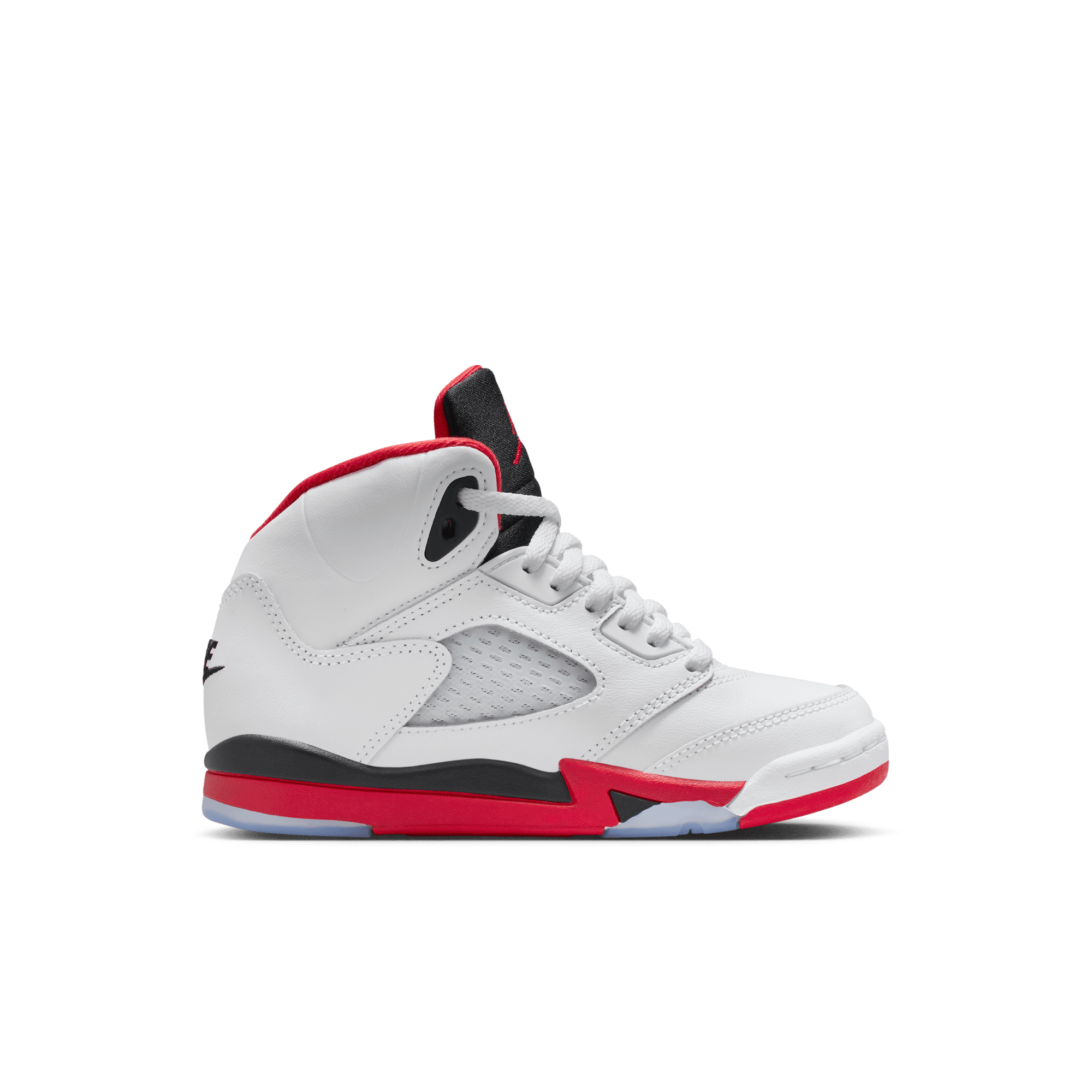 Little Kids' Jordan 5 Retro "Fire Red Black Tongue"