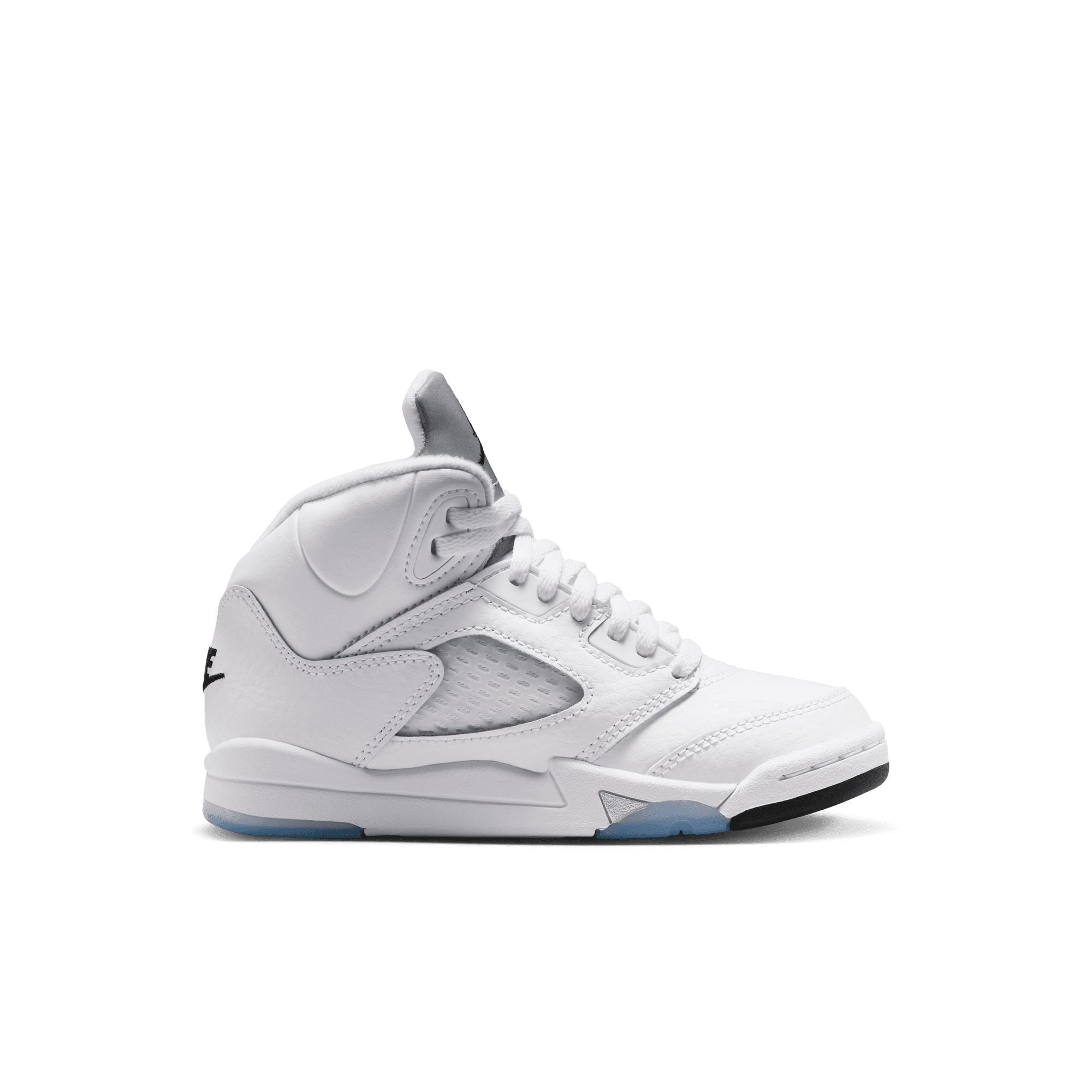 Little Kids' Jordan 5 Retro OG "White Metallic"
