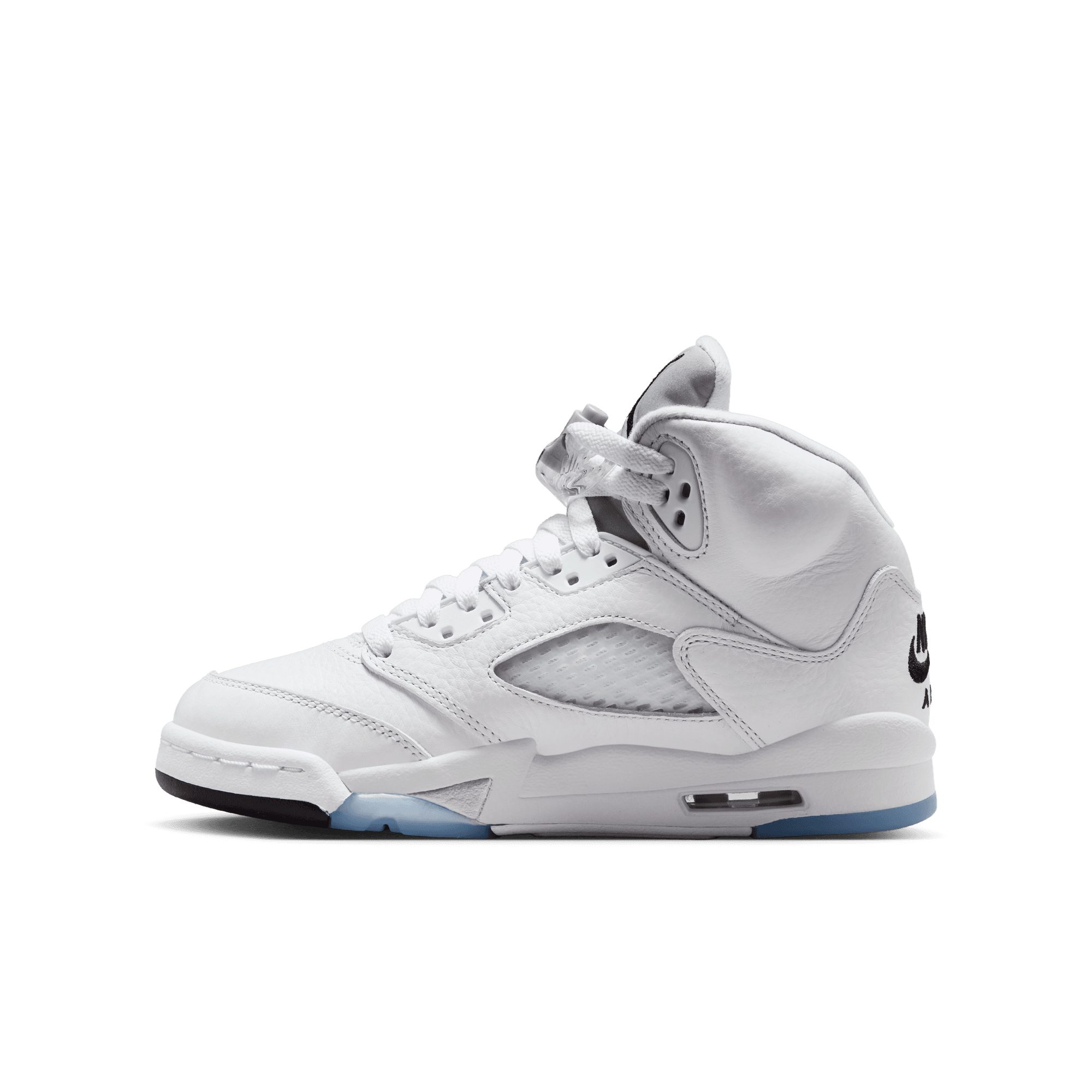 Big Kids' Air Jordan 5 Retro "White Metallic" (Unisex)