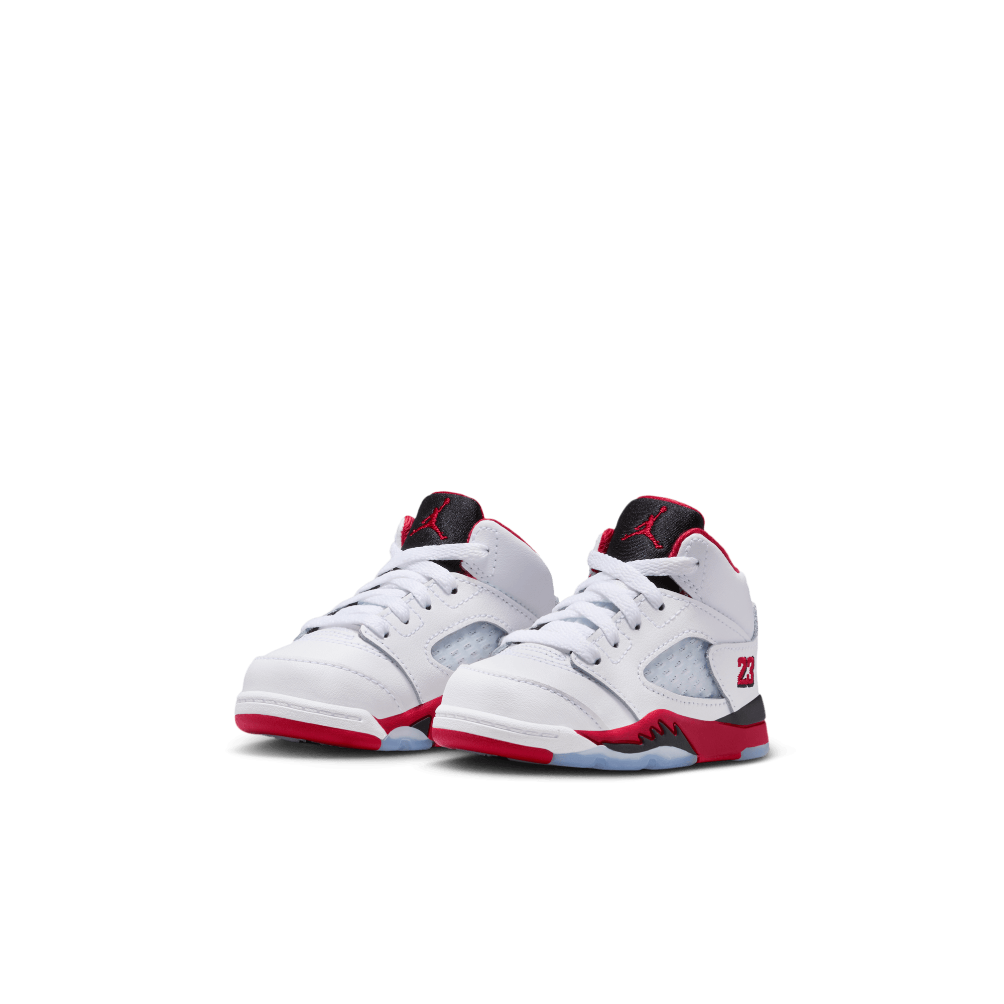 Baby/Toddler Jordan 5 Retro "Fire Red Black Tongue"
