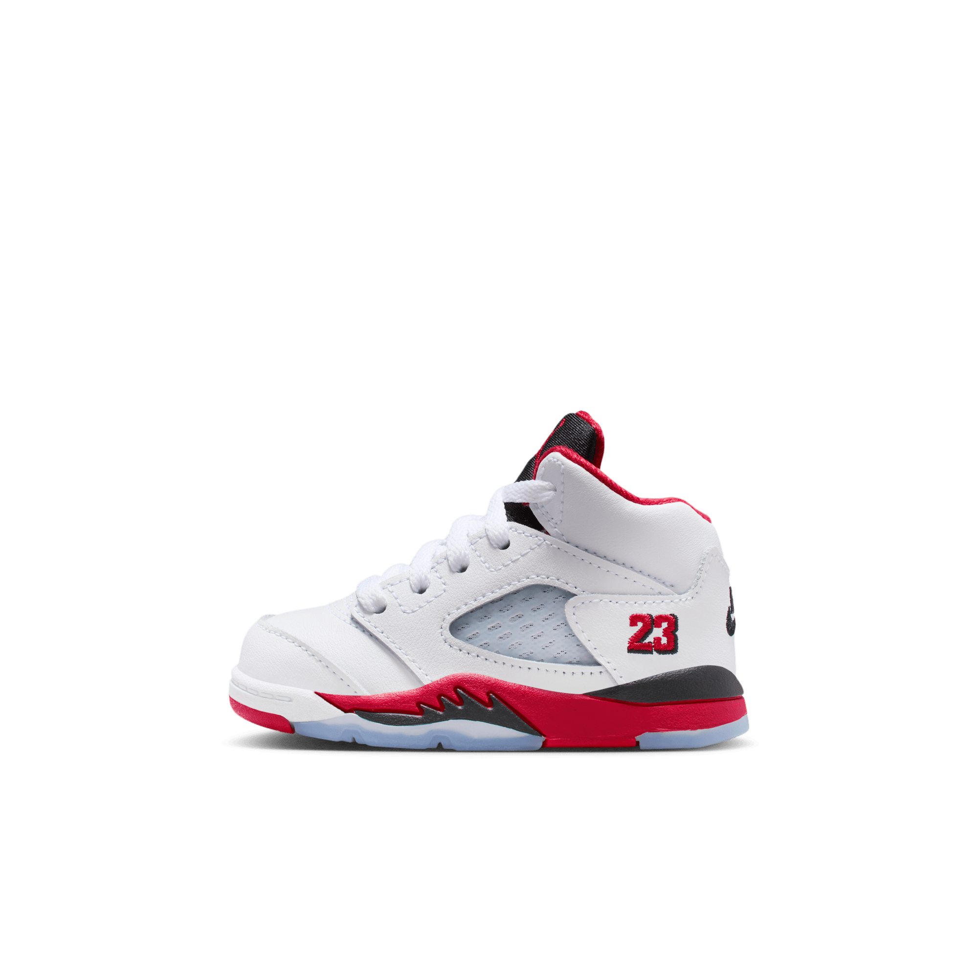 Baby/Toddler Jordan 5 Retro "Fire Red Black Tongue"