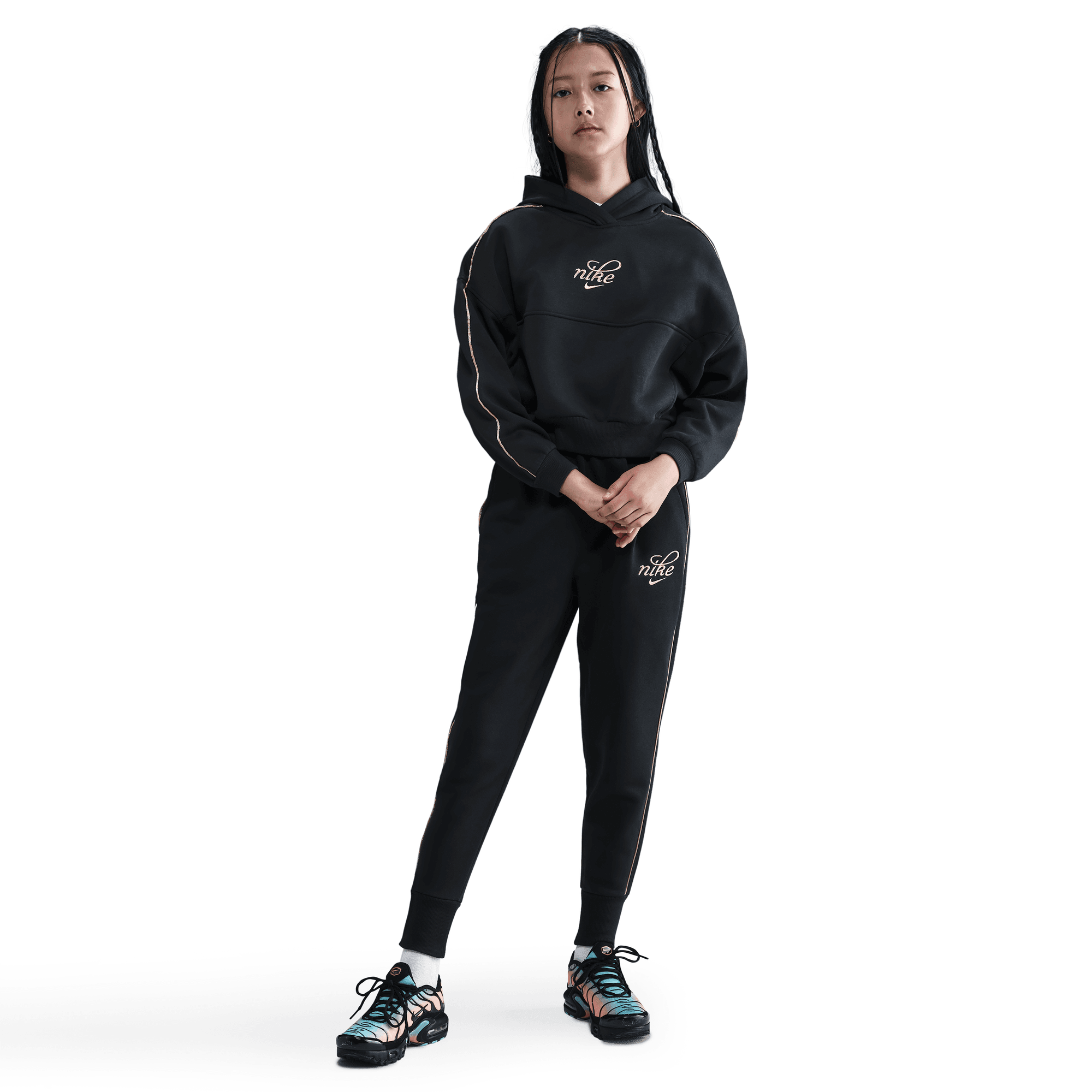 Big Kids' Nike Sportswear Club Fleece Boxy Hoodie