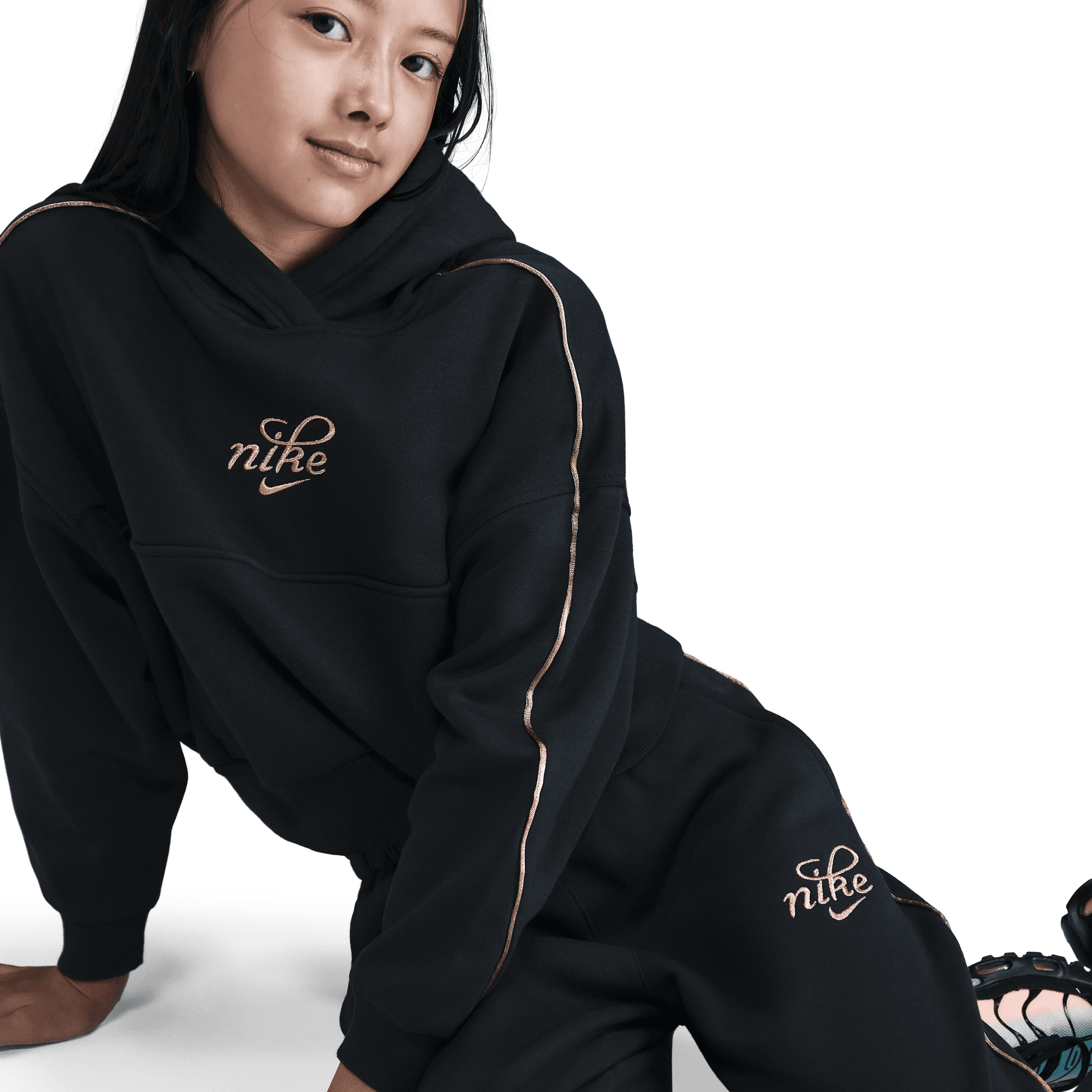 Big Kids' Nike Sportswear Club Fleece Oversized Joggers