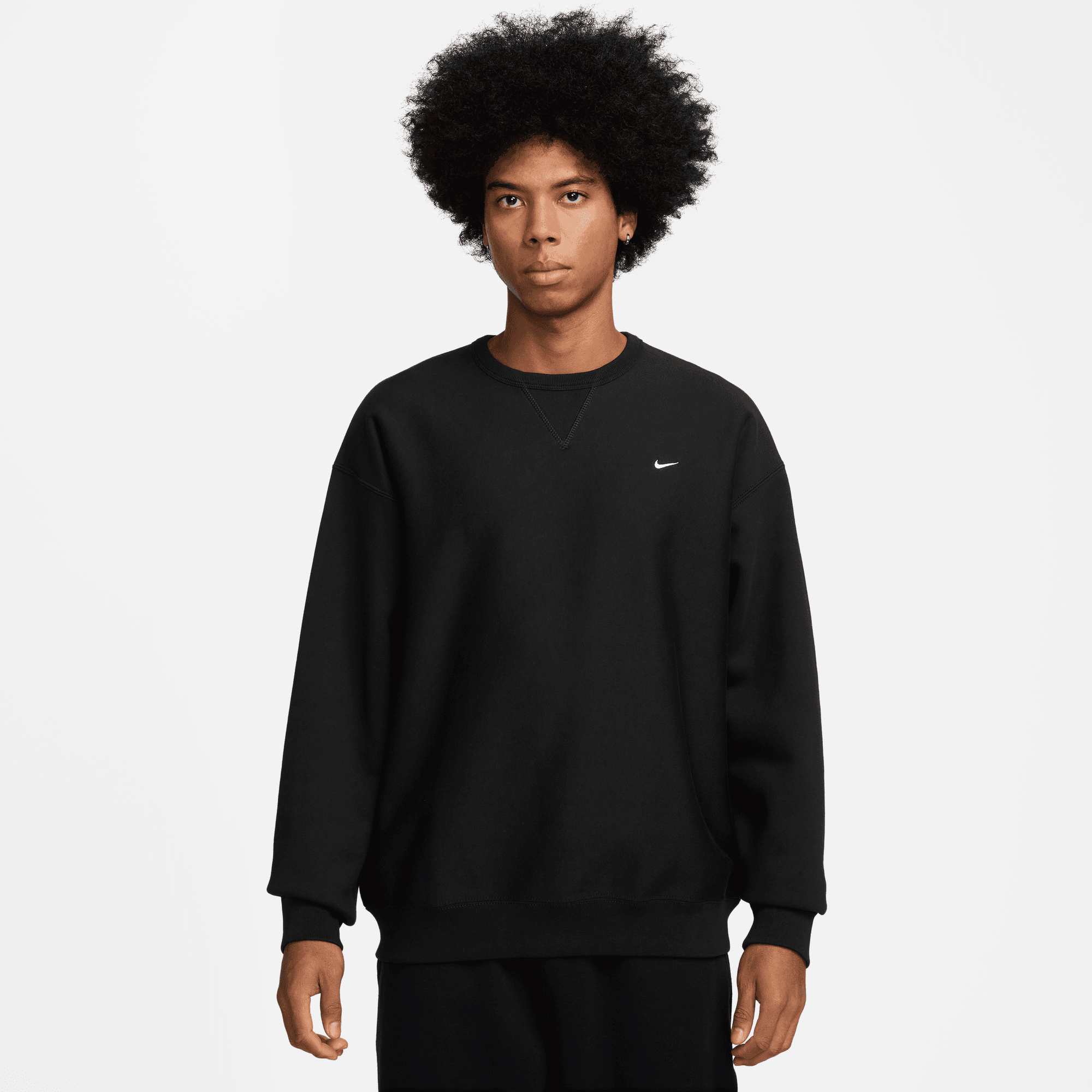 Men's Nike Solo Swoosh Fleece Crew