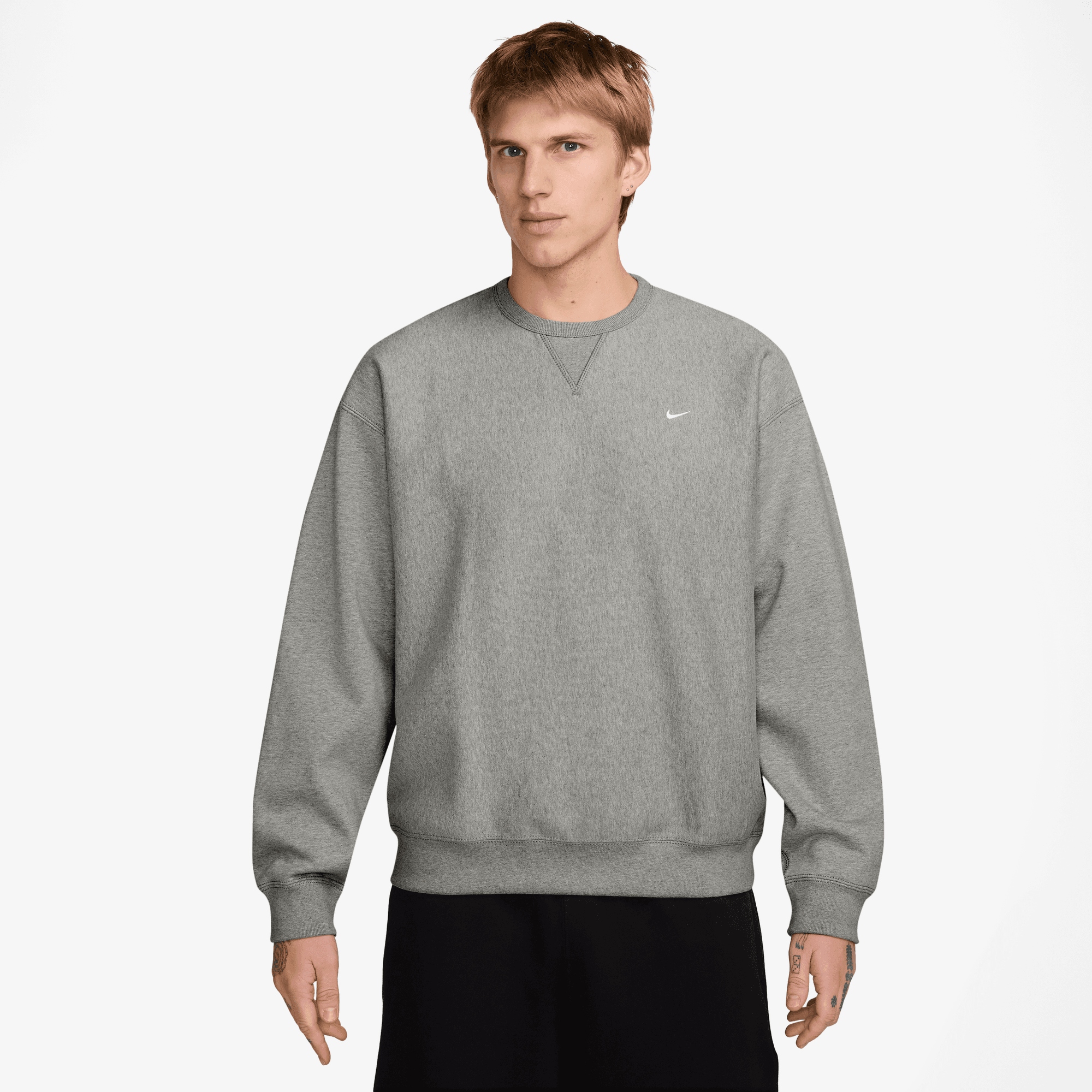 Men's Nike Solo Swoosh Fleece Crew