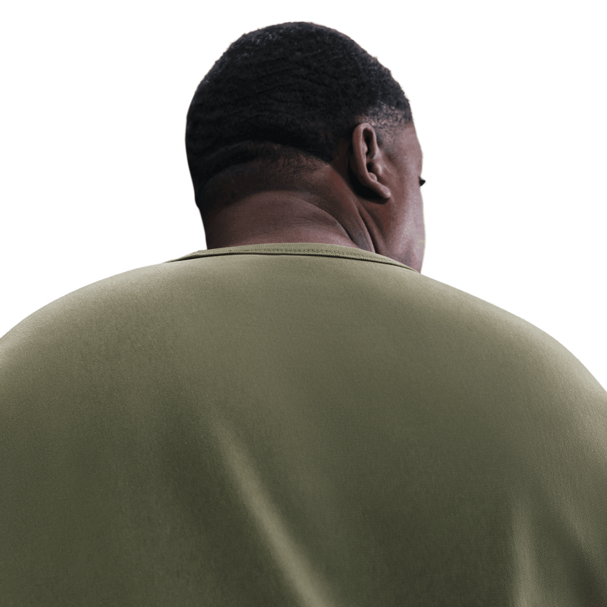 Men's Nike Solo Swoosh Fleece Crew sweatshirt