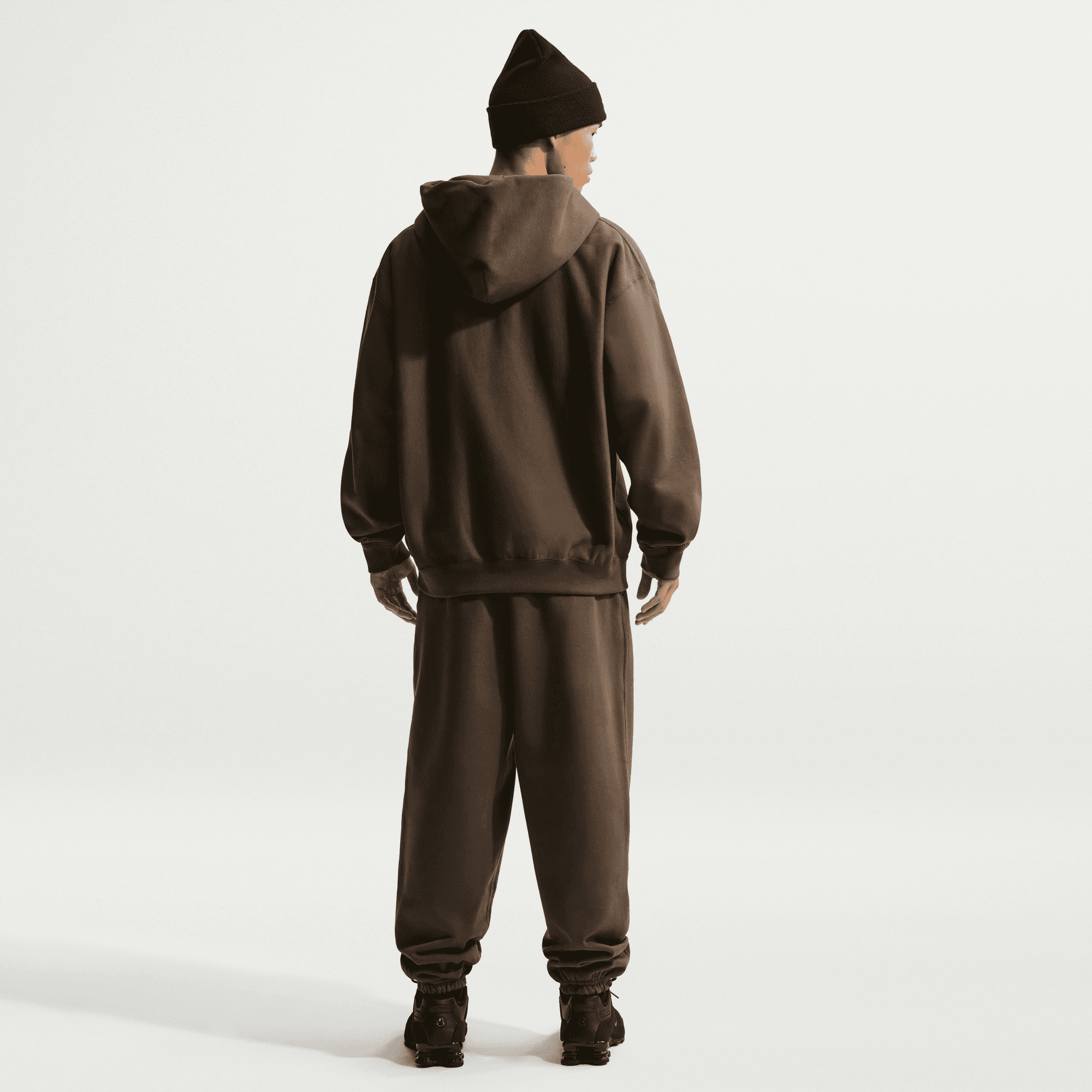 Men's Nike Solo Swoosh Cuffed Fleece Pants