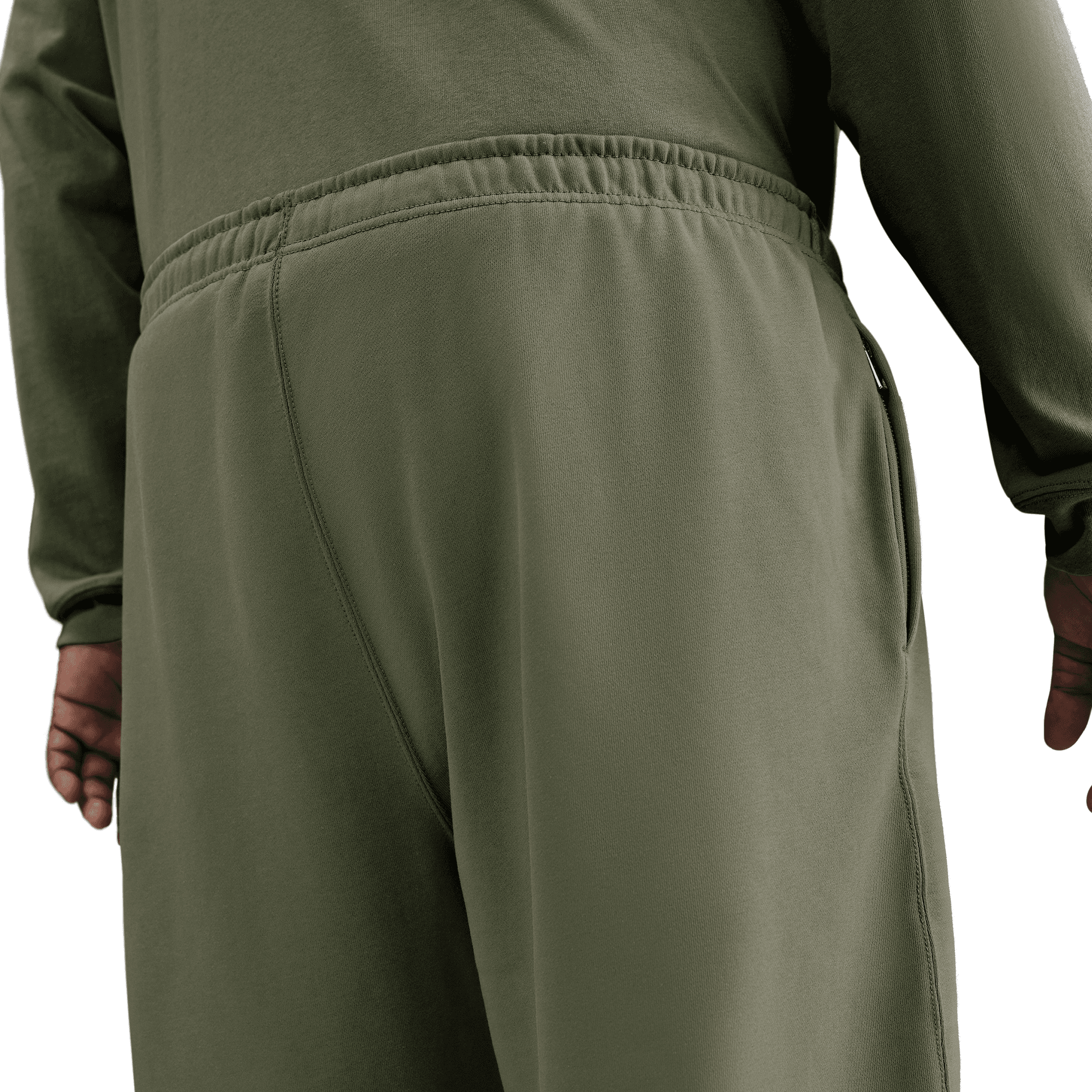 Men's Nike Solo Swoosh Cuffed Fleece Pants