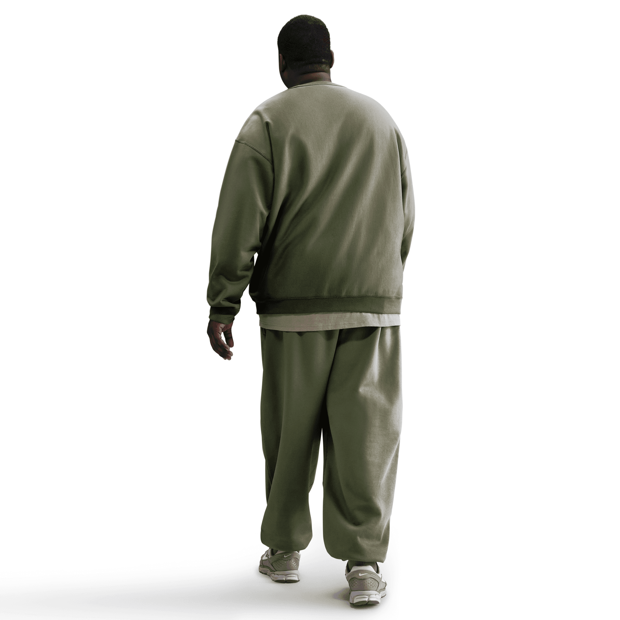 Men's Nike Solo Swoosh Cuffed Fleece Pants