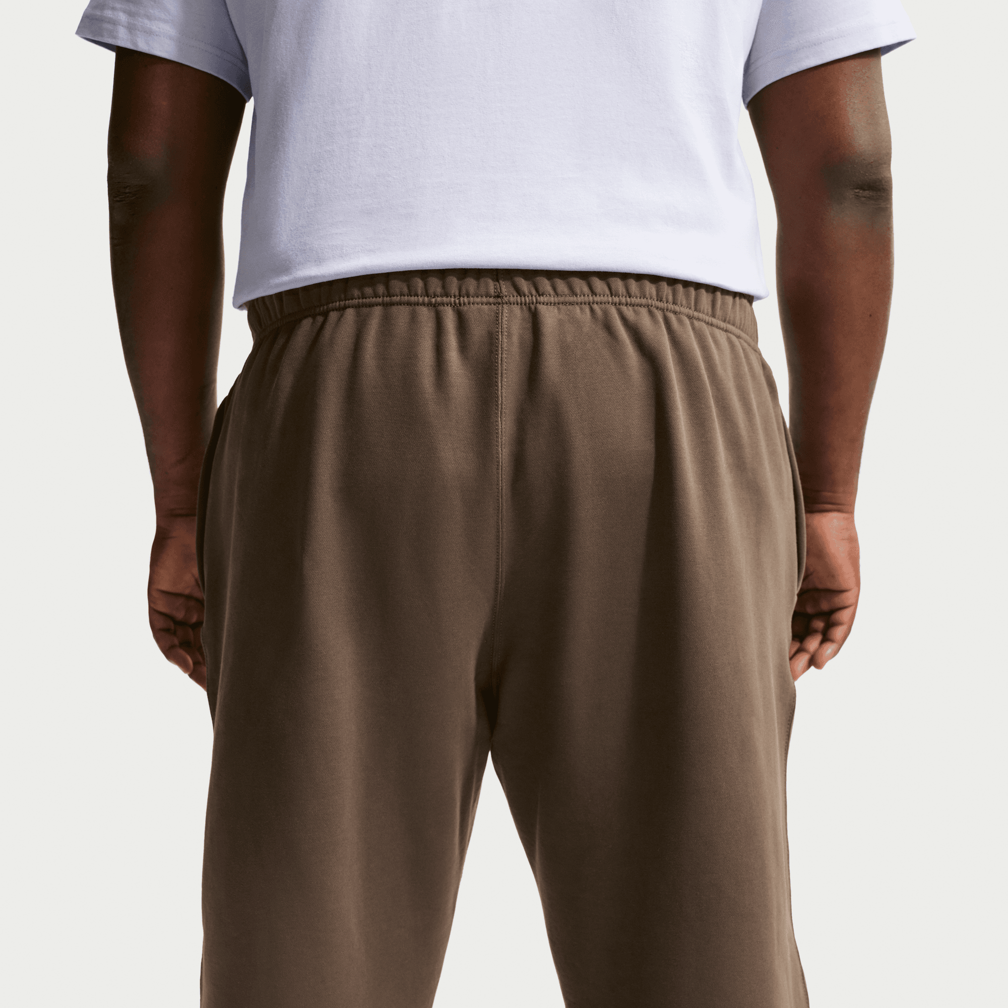 Men's Nike Solo Swoosh Fleece Open-Hem Pants
